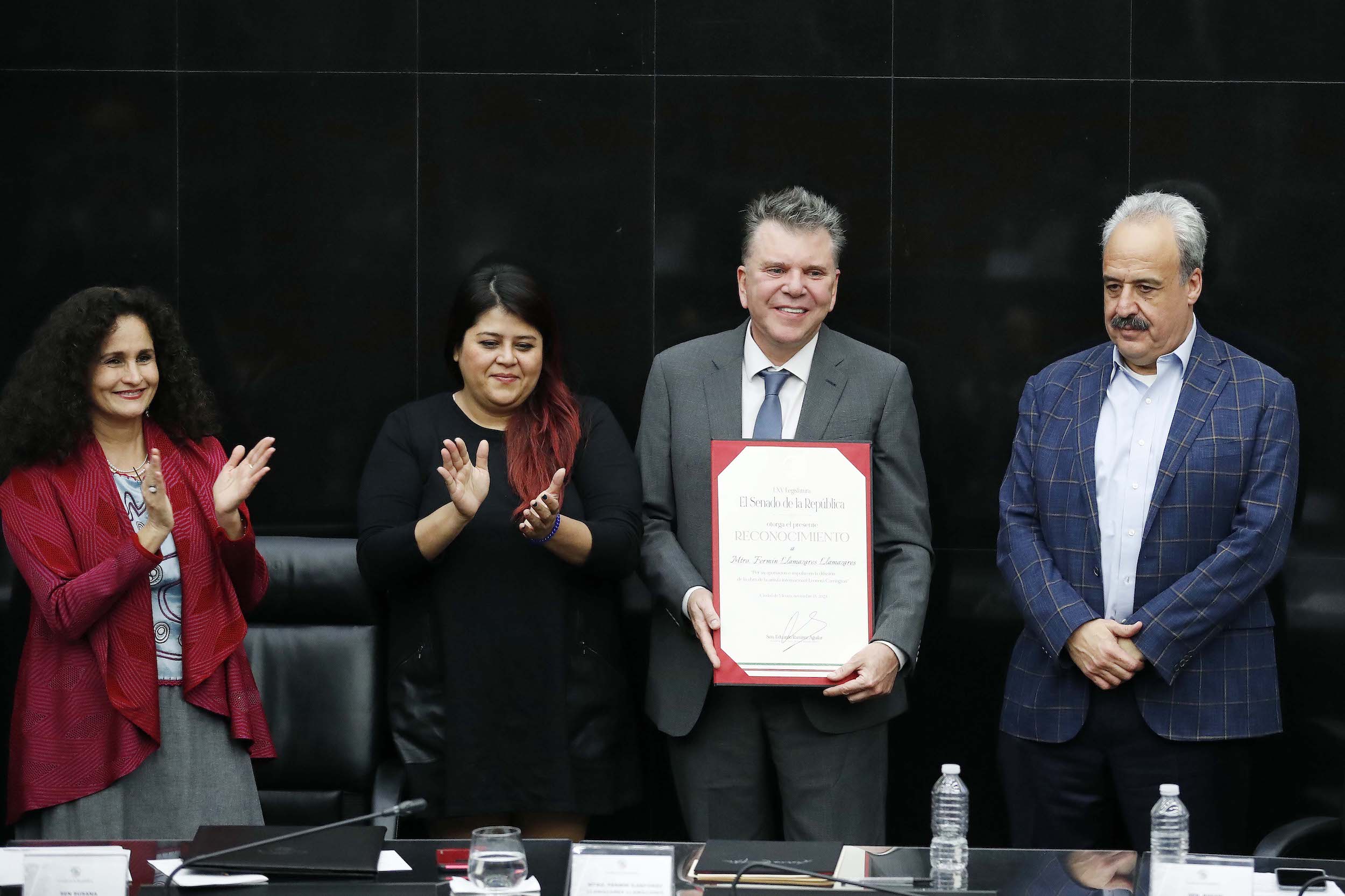 Inauguracioin de le exposicioin Un viaje sagrado
