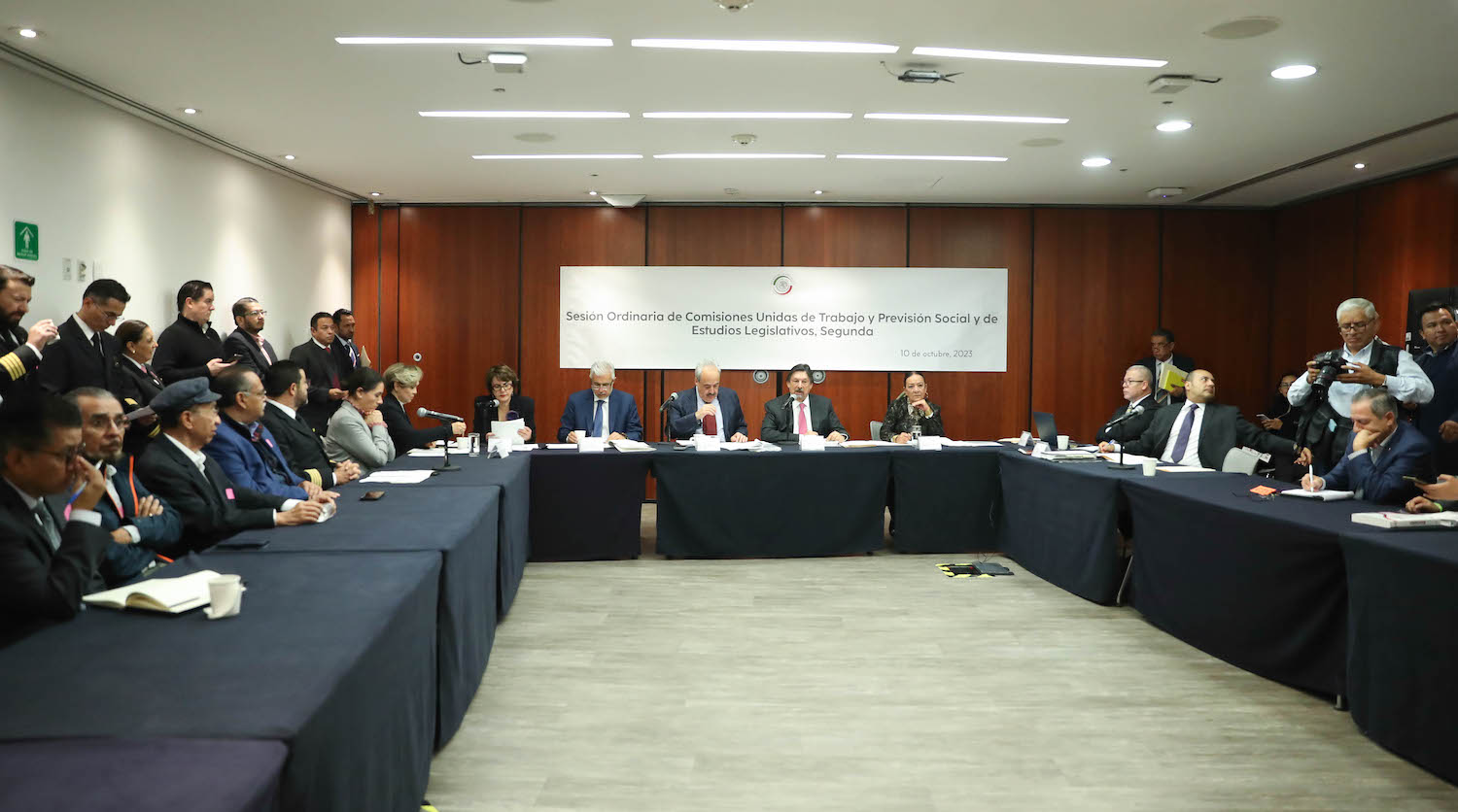 comisiones unidas de Trabajo y Prevision Social y de Estudios Legislativos Segunda-