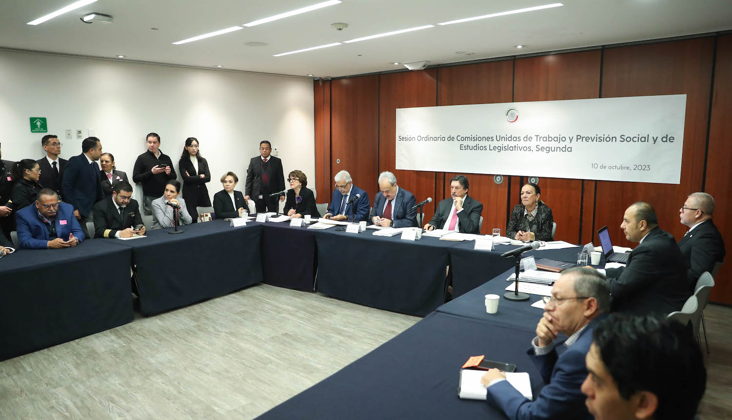 comisiones unidas de Trabajo y Prevision Social y de Estudios Legislativos Segunda-