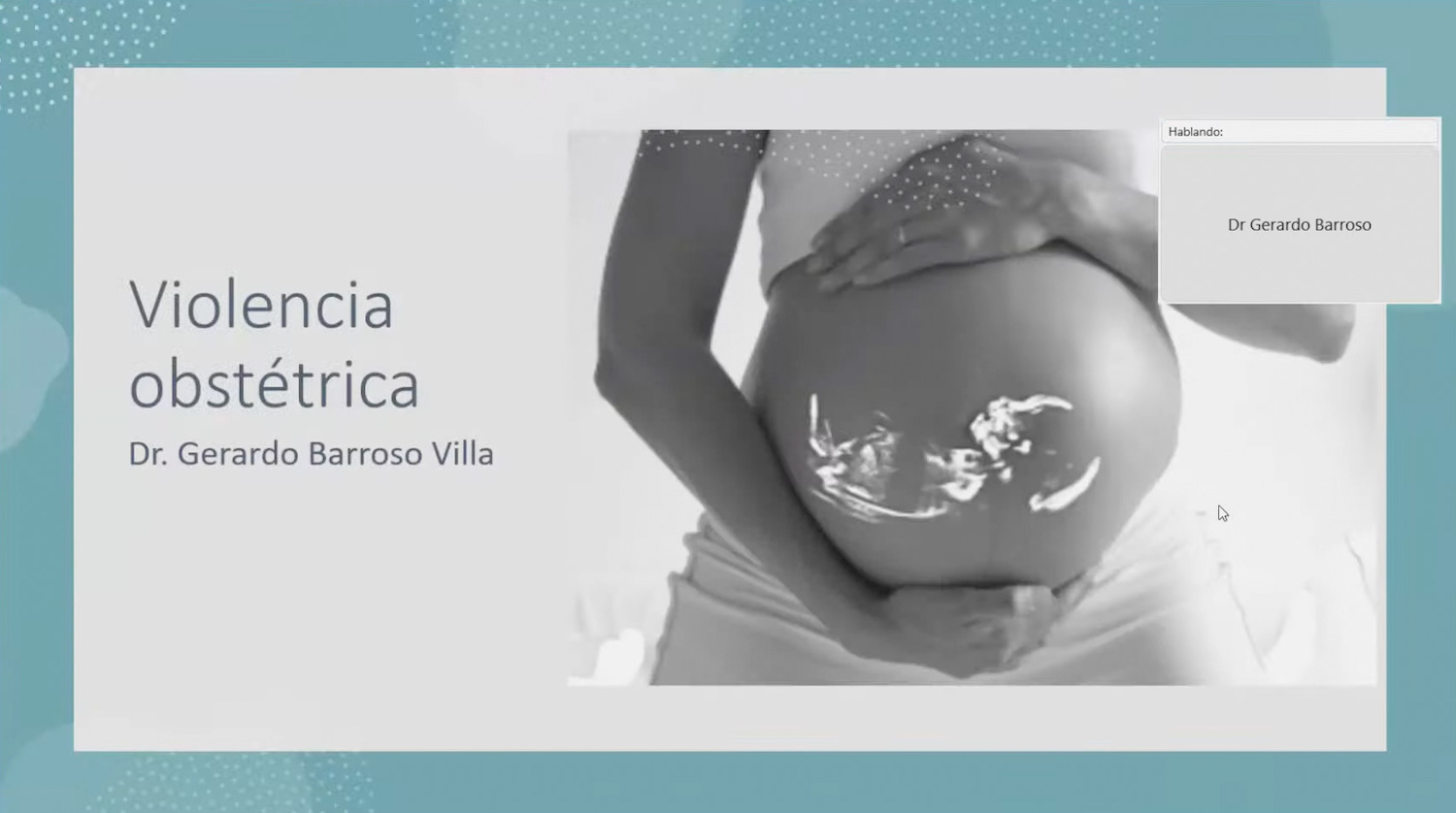 conferencias Mujeres por una vida libre de violencia obsttrica