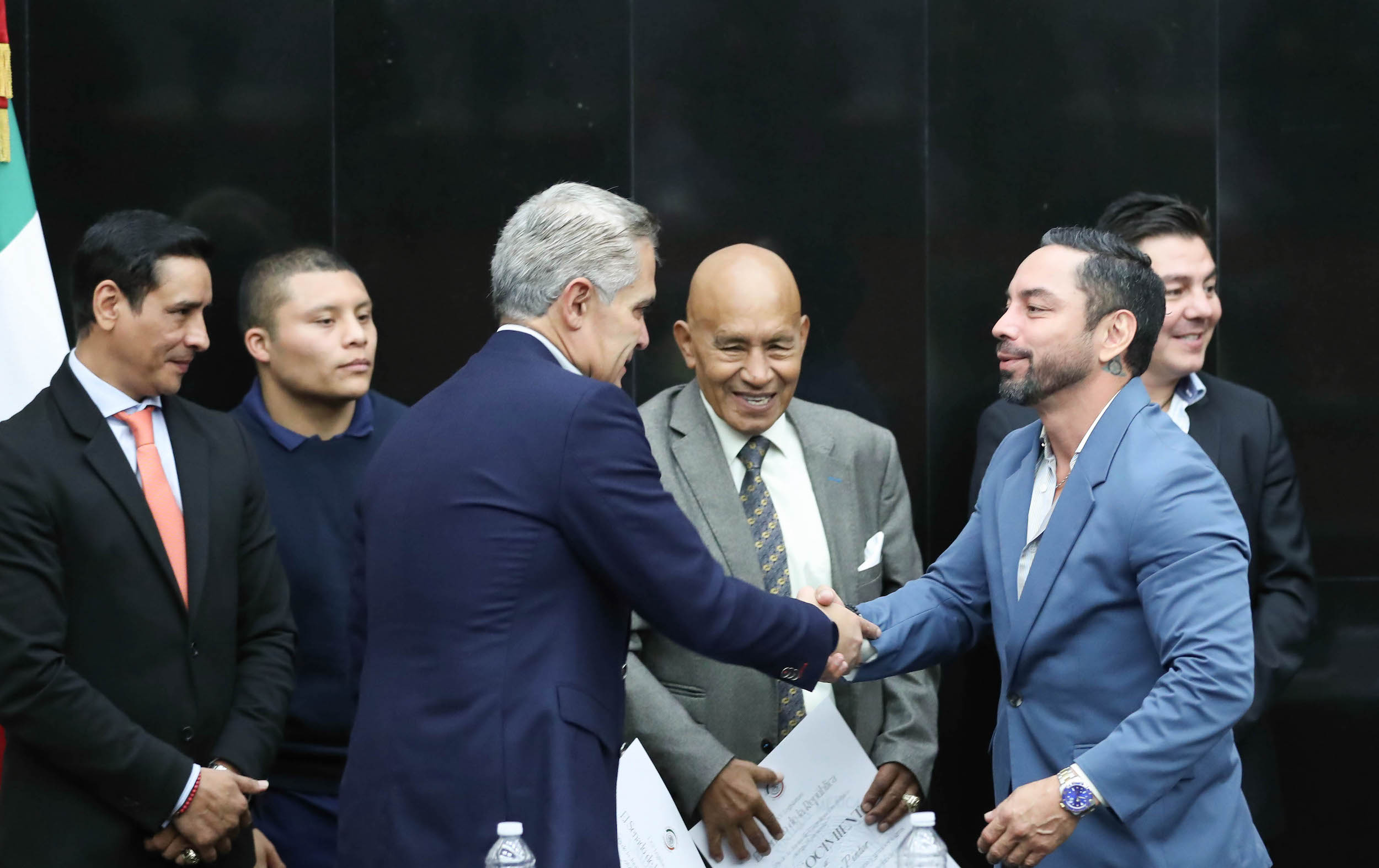 Entrega de reconocimientos a  Leyendas del boxeo -
