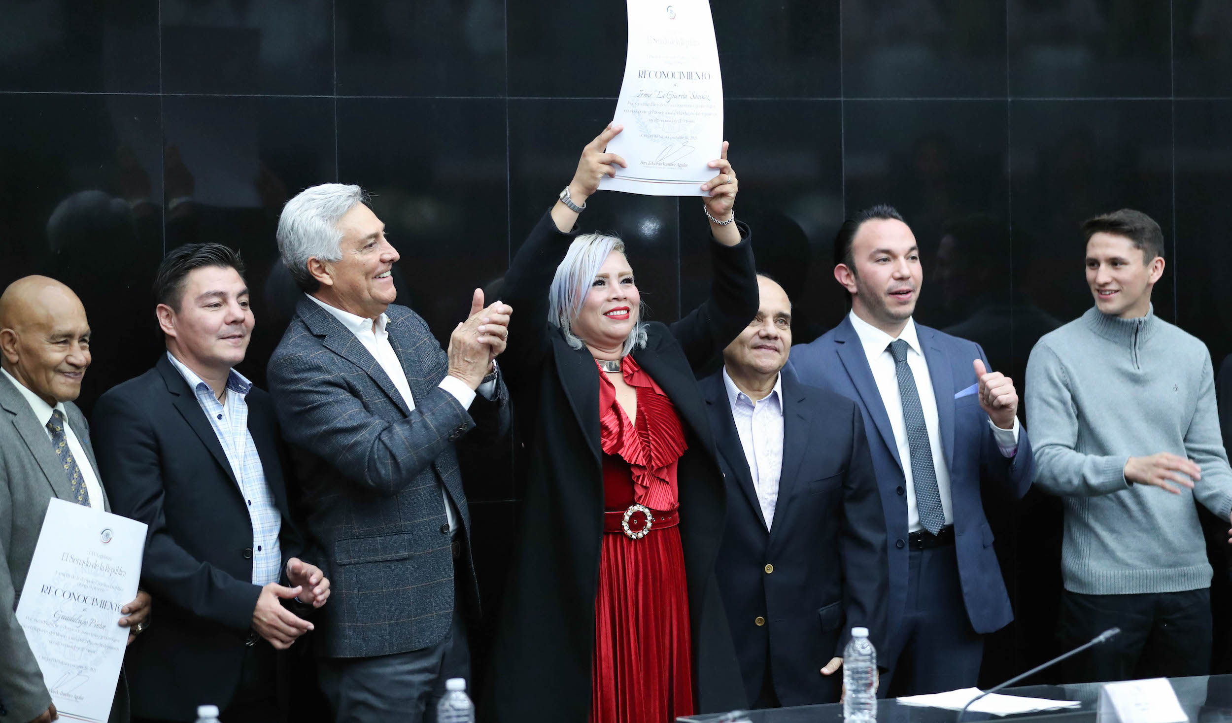 Entrega de reconocimientos a  Leyendas del boxeo -