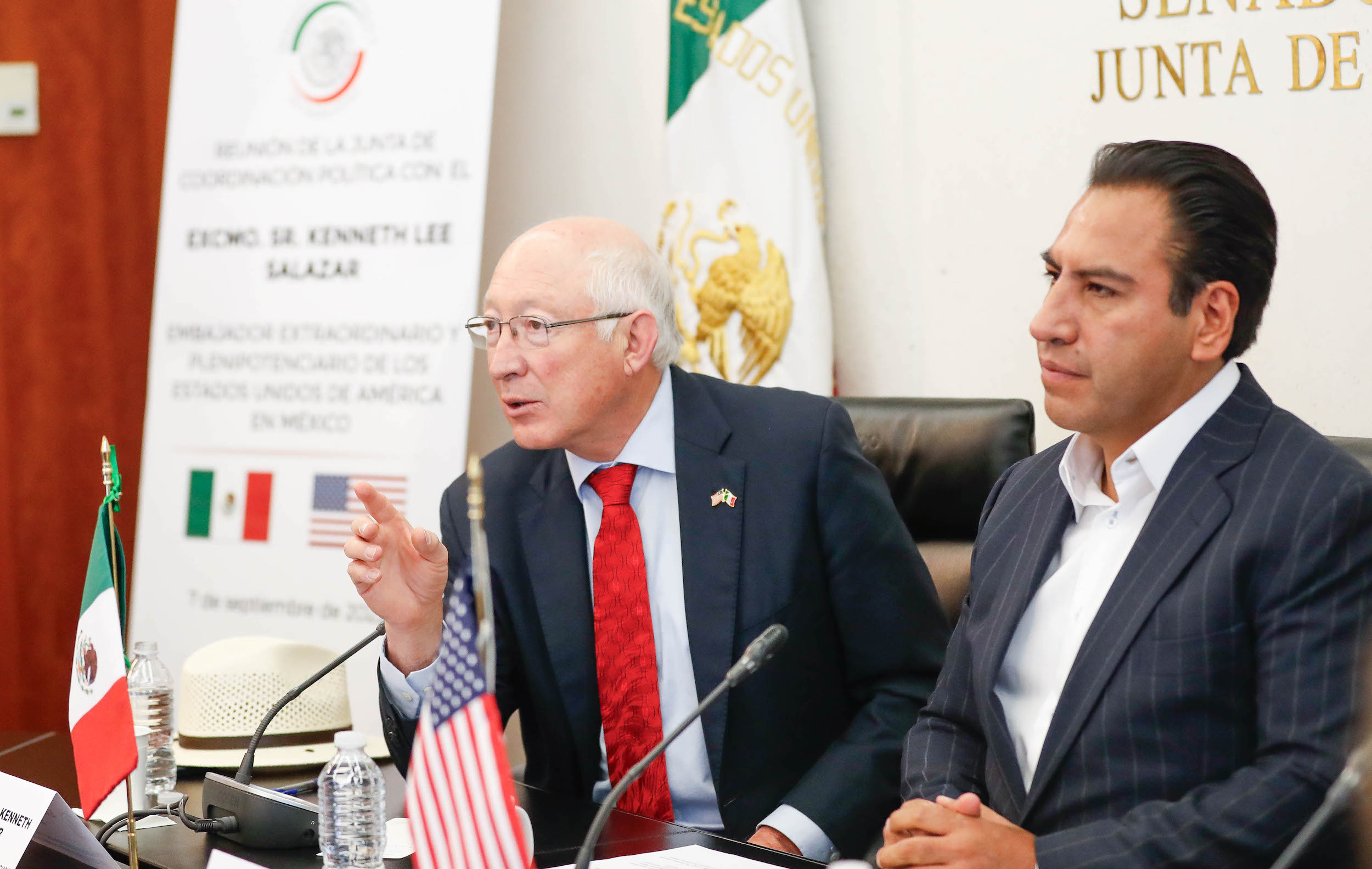 Visita del Embajador de EEUU a la JUCOPO-