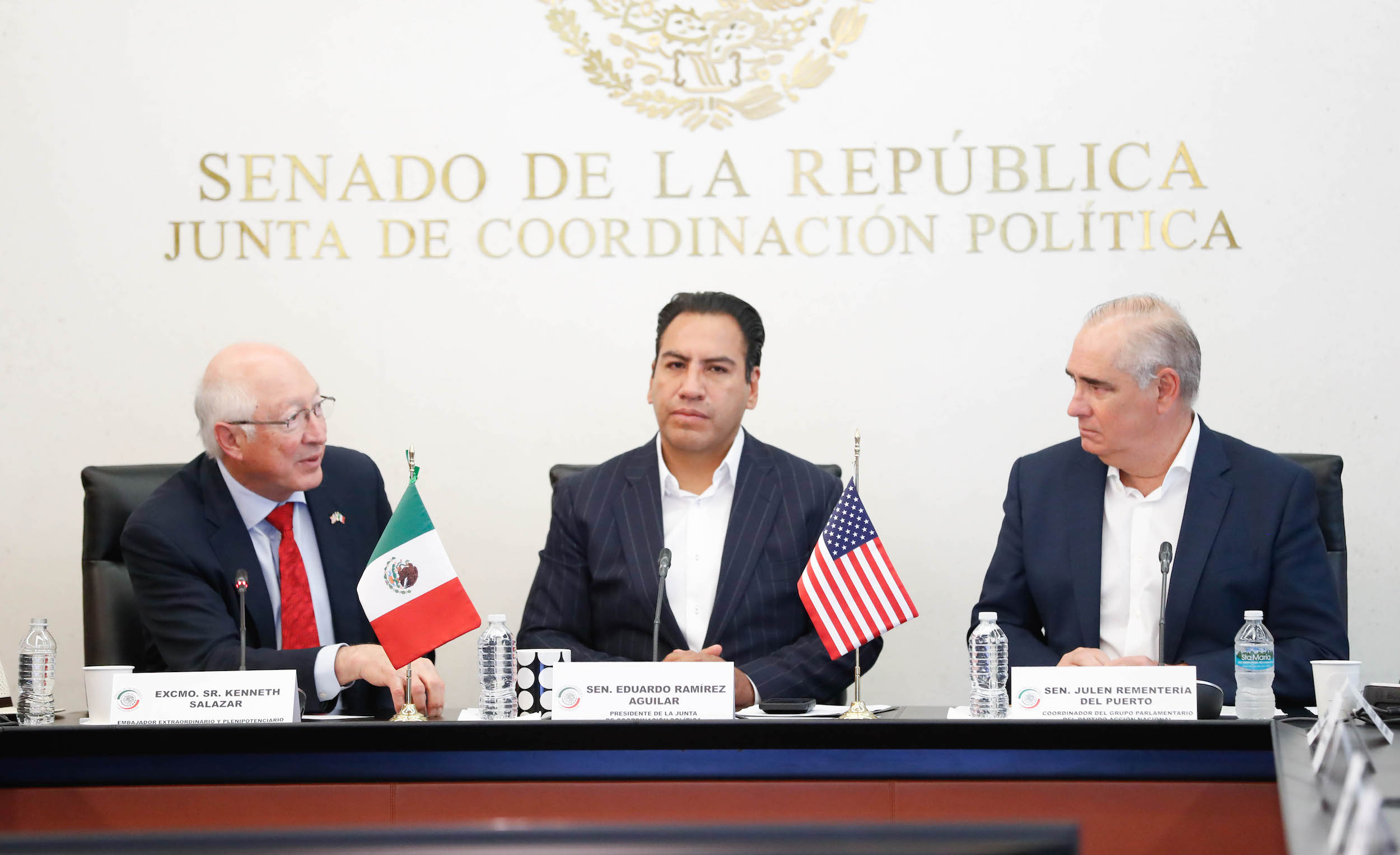Visita del Embajador de EEUU a la JUCOPO-