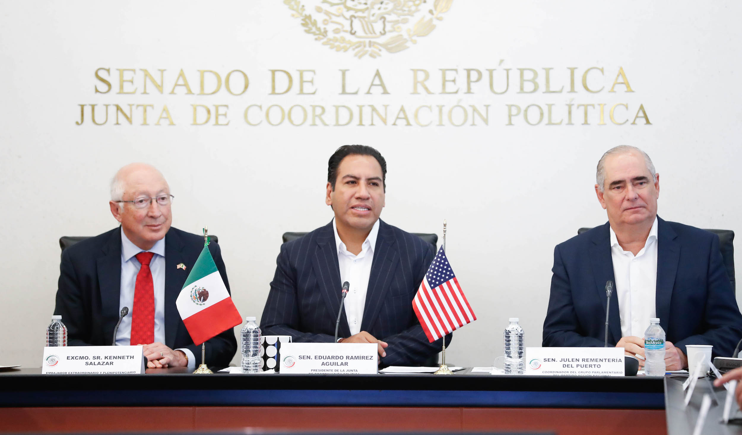Visita del Embajador de EEUU a la JUCOPO-