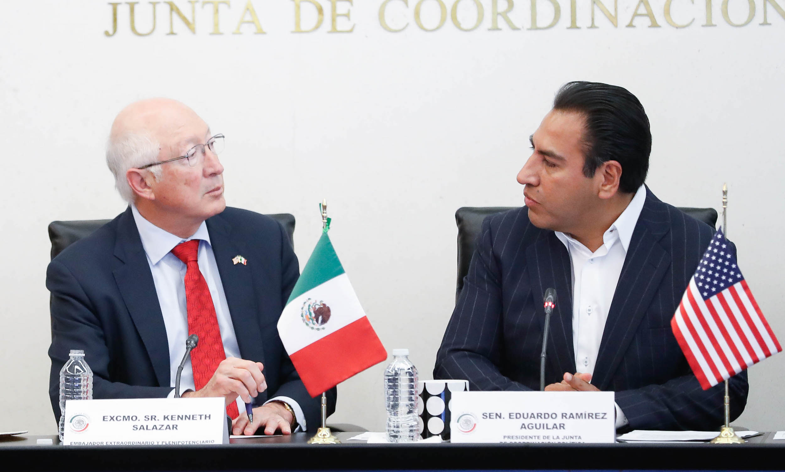 Visita del Embajador de EEUU a la JUCOPO-