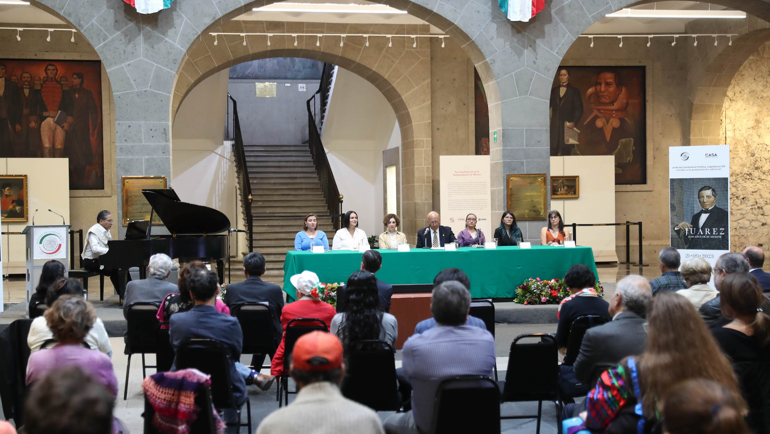 Presentacion del Libro   Juarez a 150 anos de su muerte  -