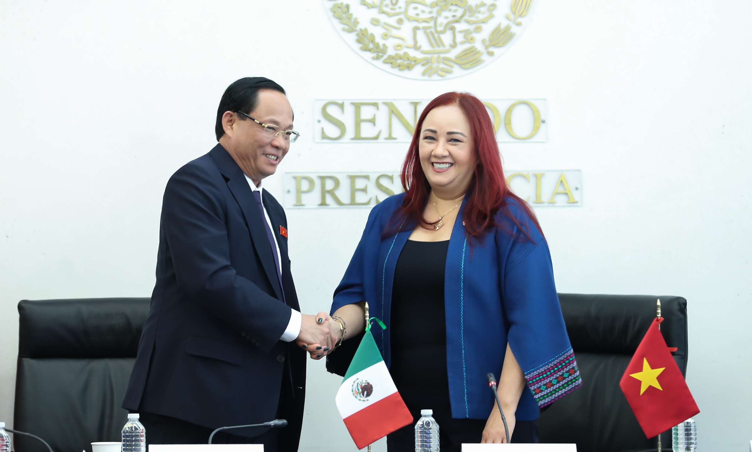 Visita del vicepresidente de la Asamblea Nacional de la Repuiblica Socialista de Vietnam-