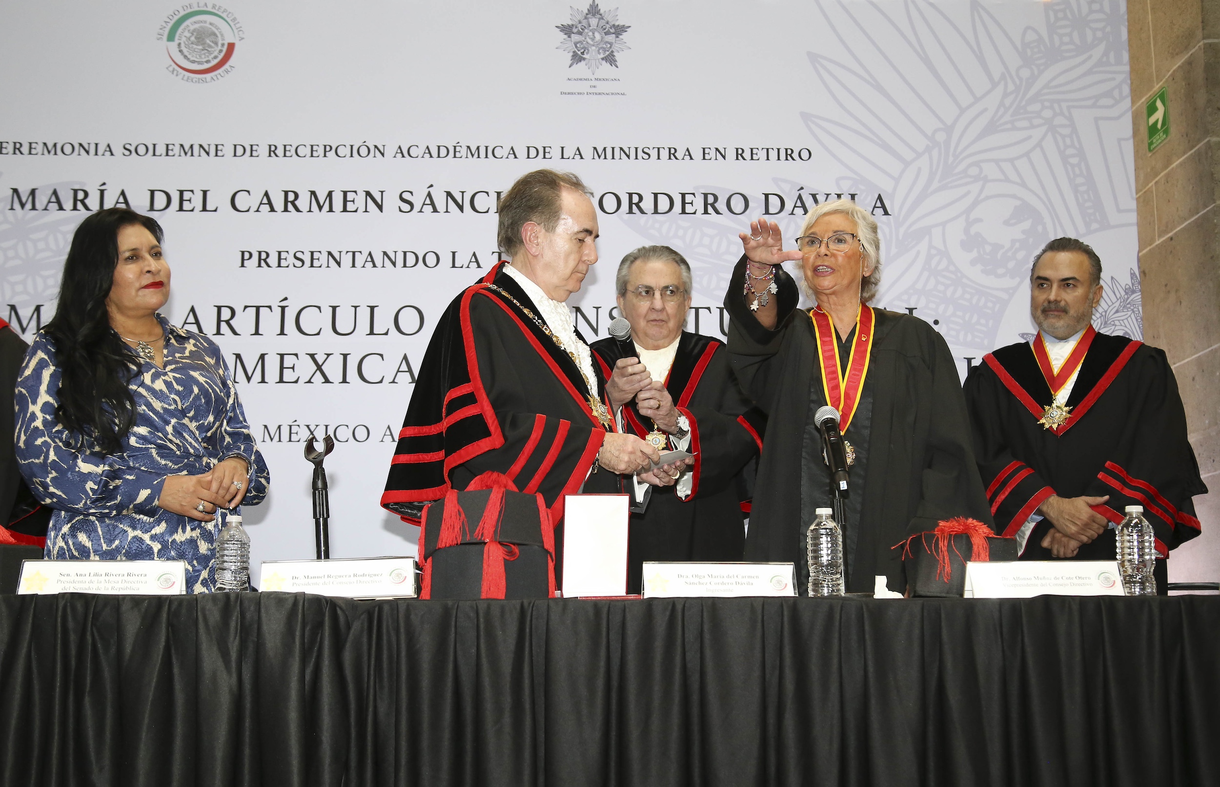 Ceremonia Doctorado Honoris Causa Sen Olga Sanchez Cordero-