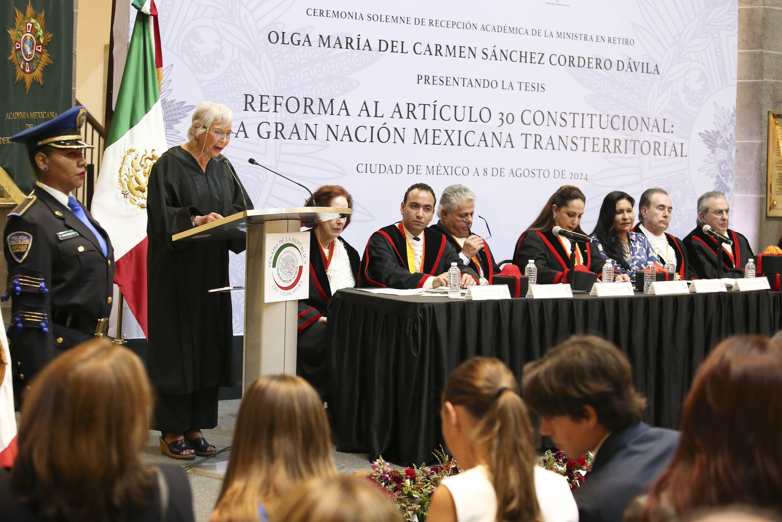 Ceremonia Doctorado Honoris Causa Sen Olga Sanchez Cordero-