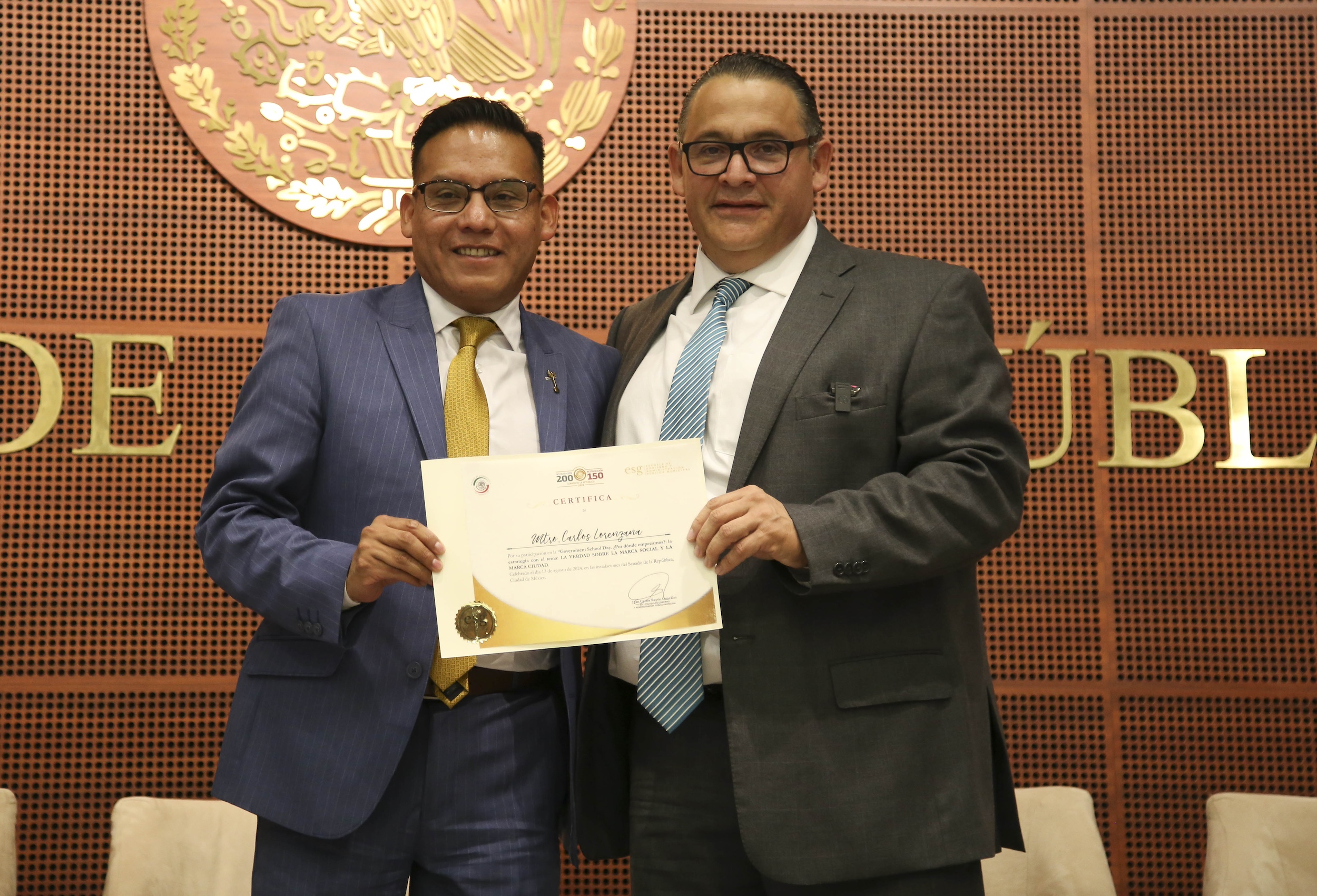 Presentacion de la Escuela de Gobierno y Administracion Publica Municipal-