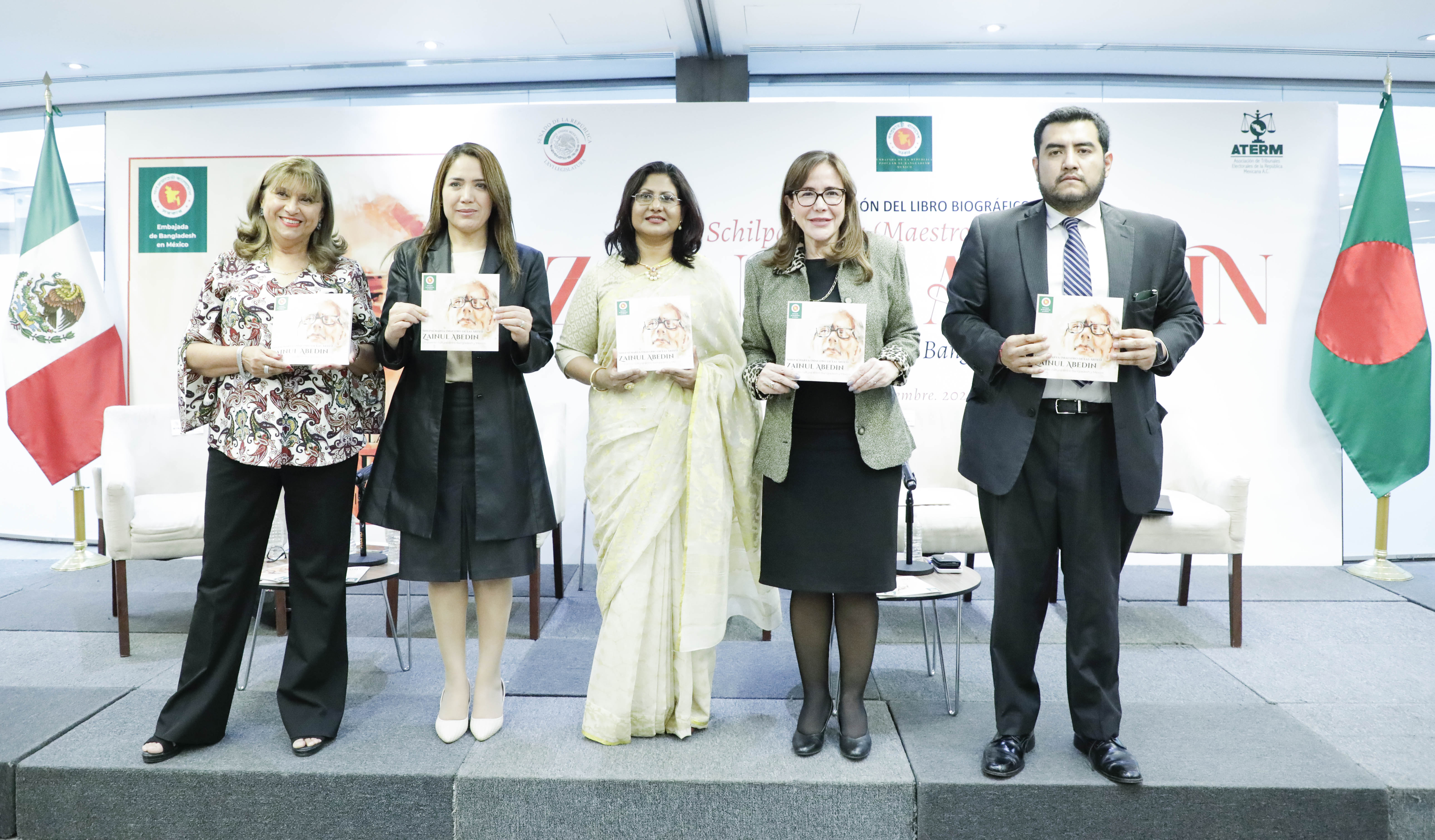 Presentacion del Libro Biografico de Banglandesh y Mexico-