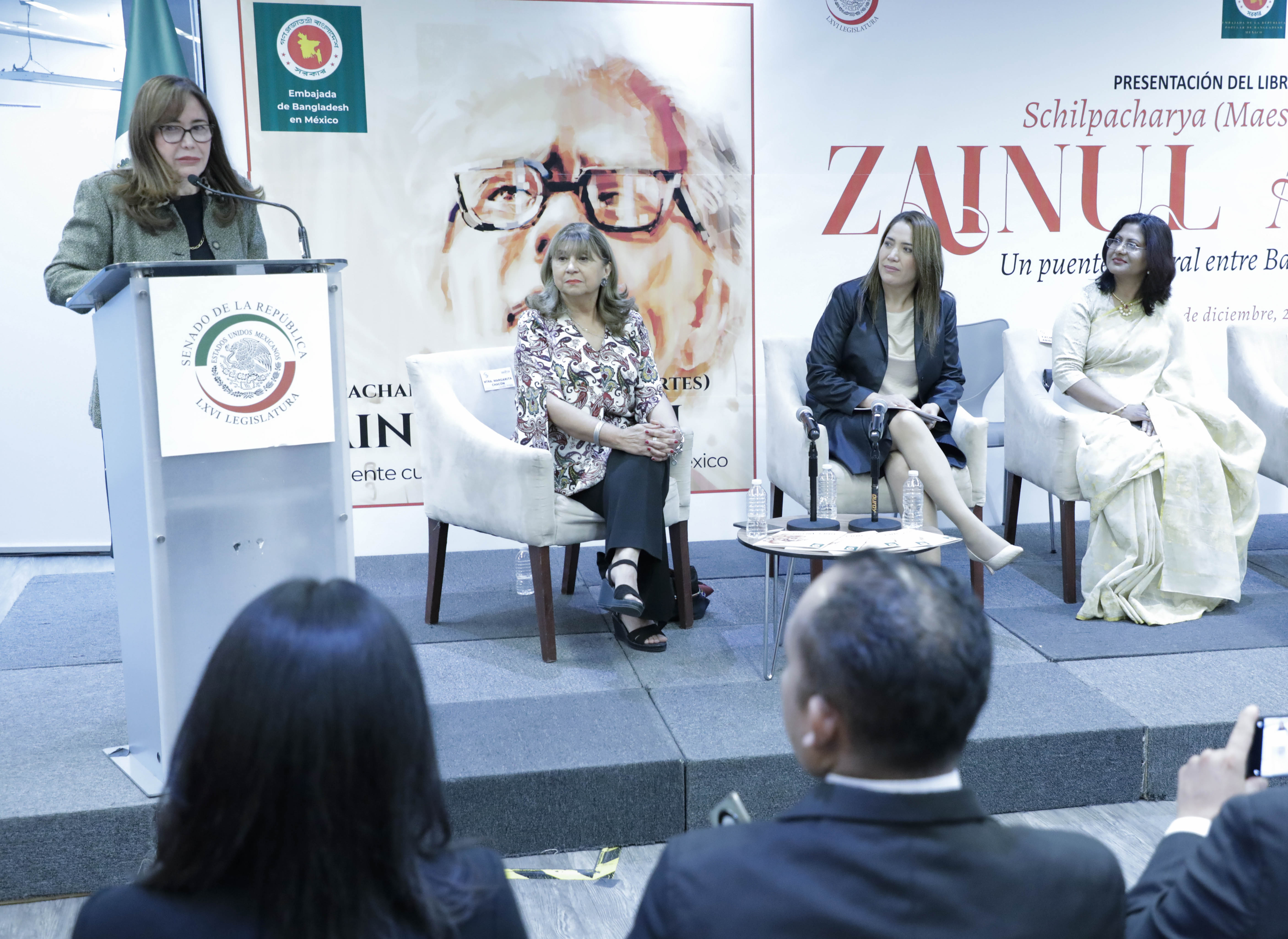 Presentacion del Libro Biografico de Banglandesh y Mexico-