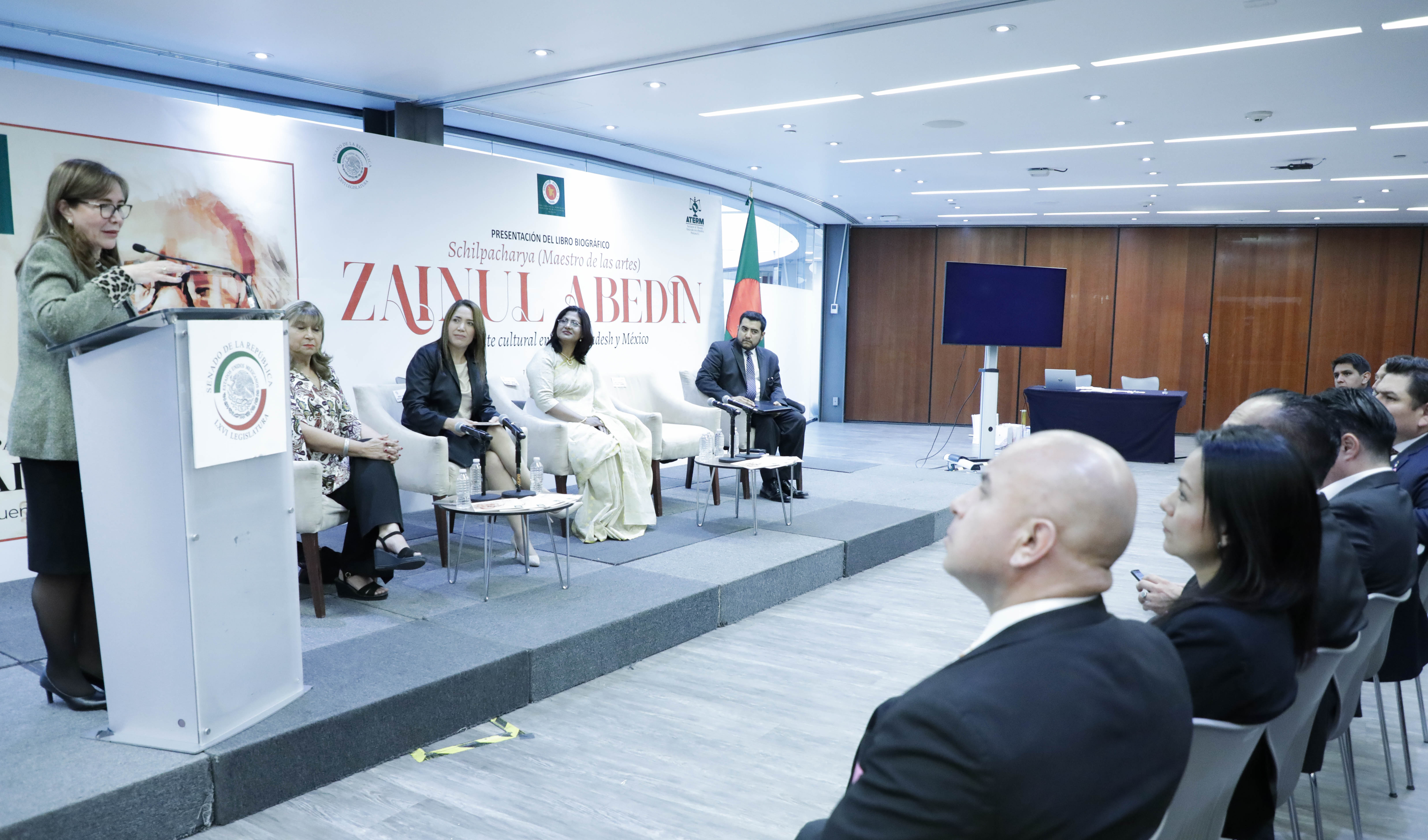 Presentacion del Libro Biografico de Banglandesh y Mexico-
