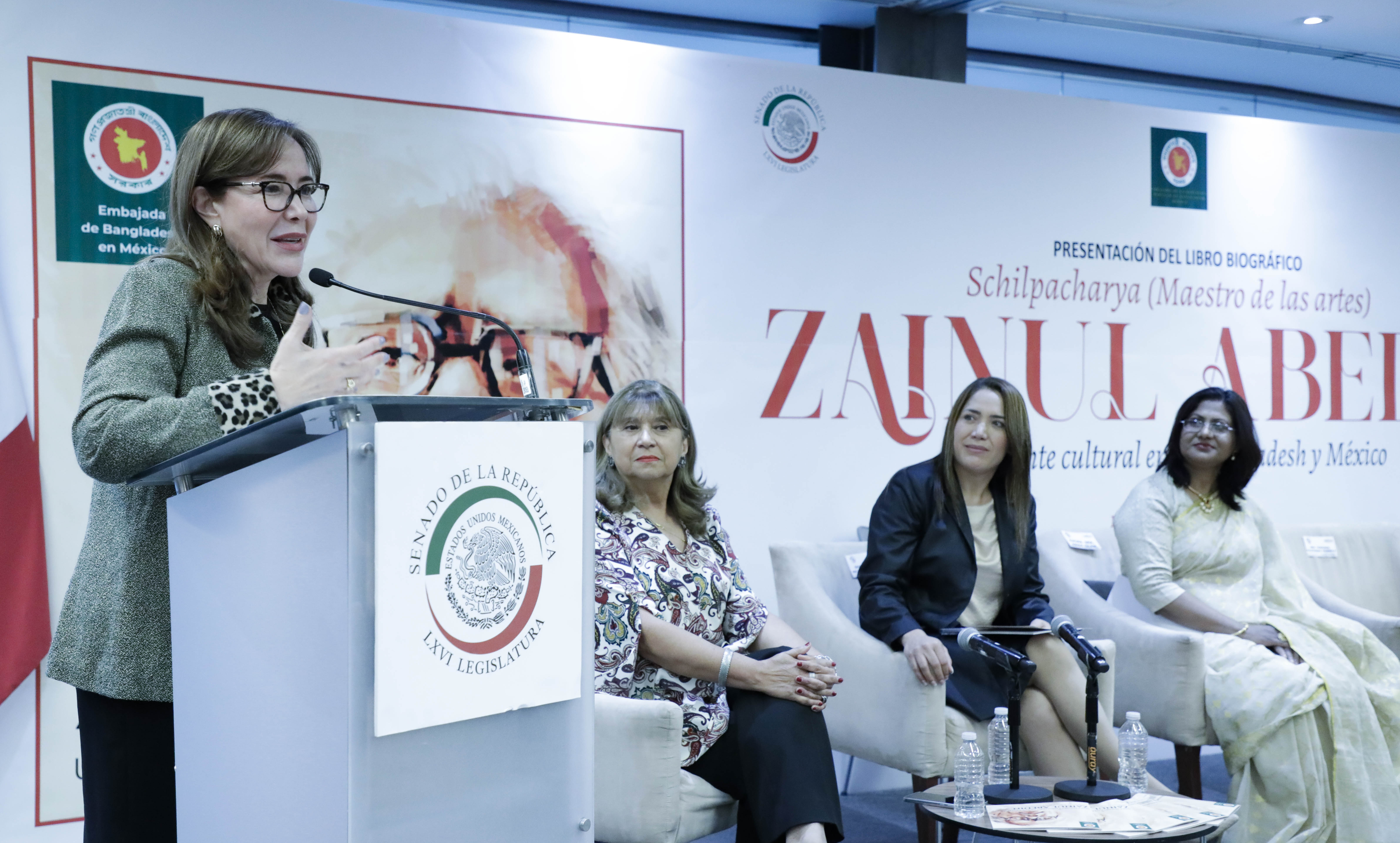 Presentacion del Libro Biografico de Banglandesh y Mexico-