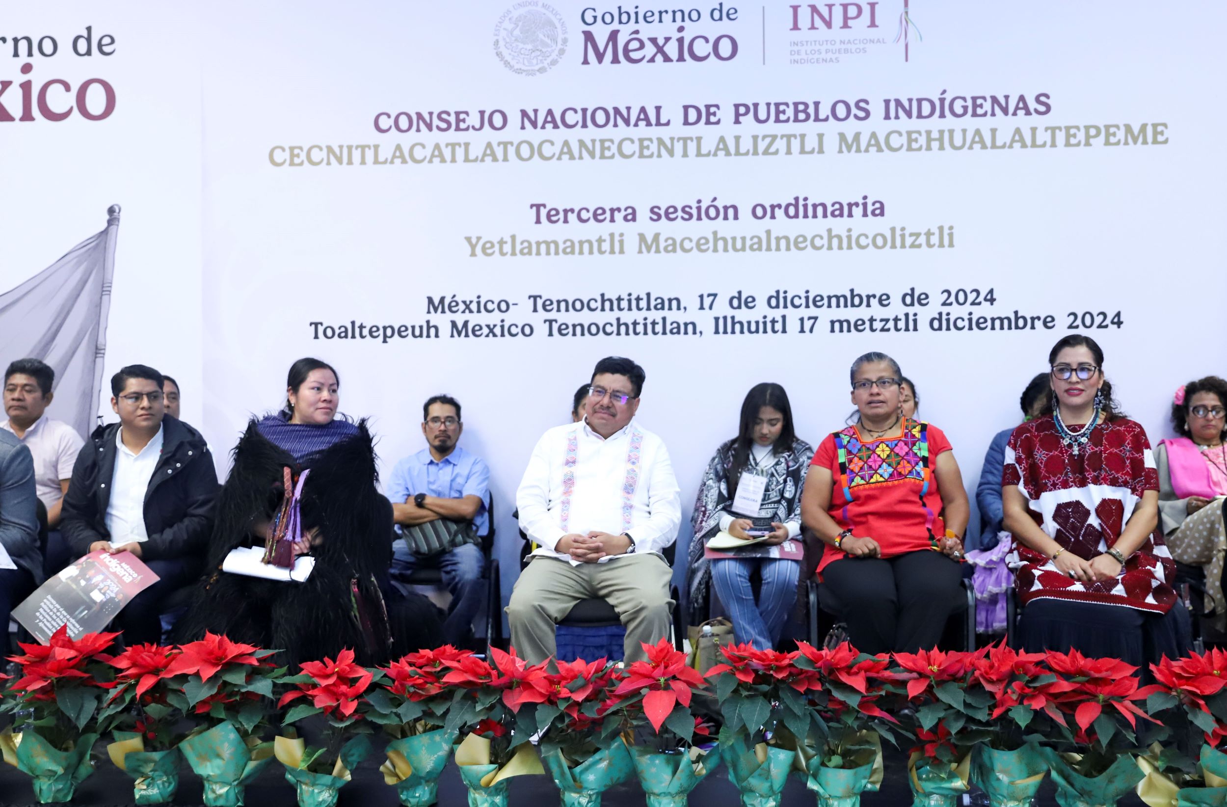 Sesión del Consejo Nacional de Pueblos Indígenas y Afromexicanos