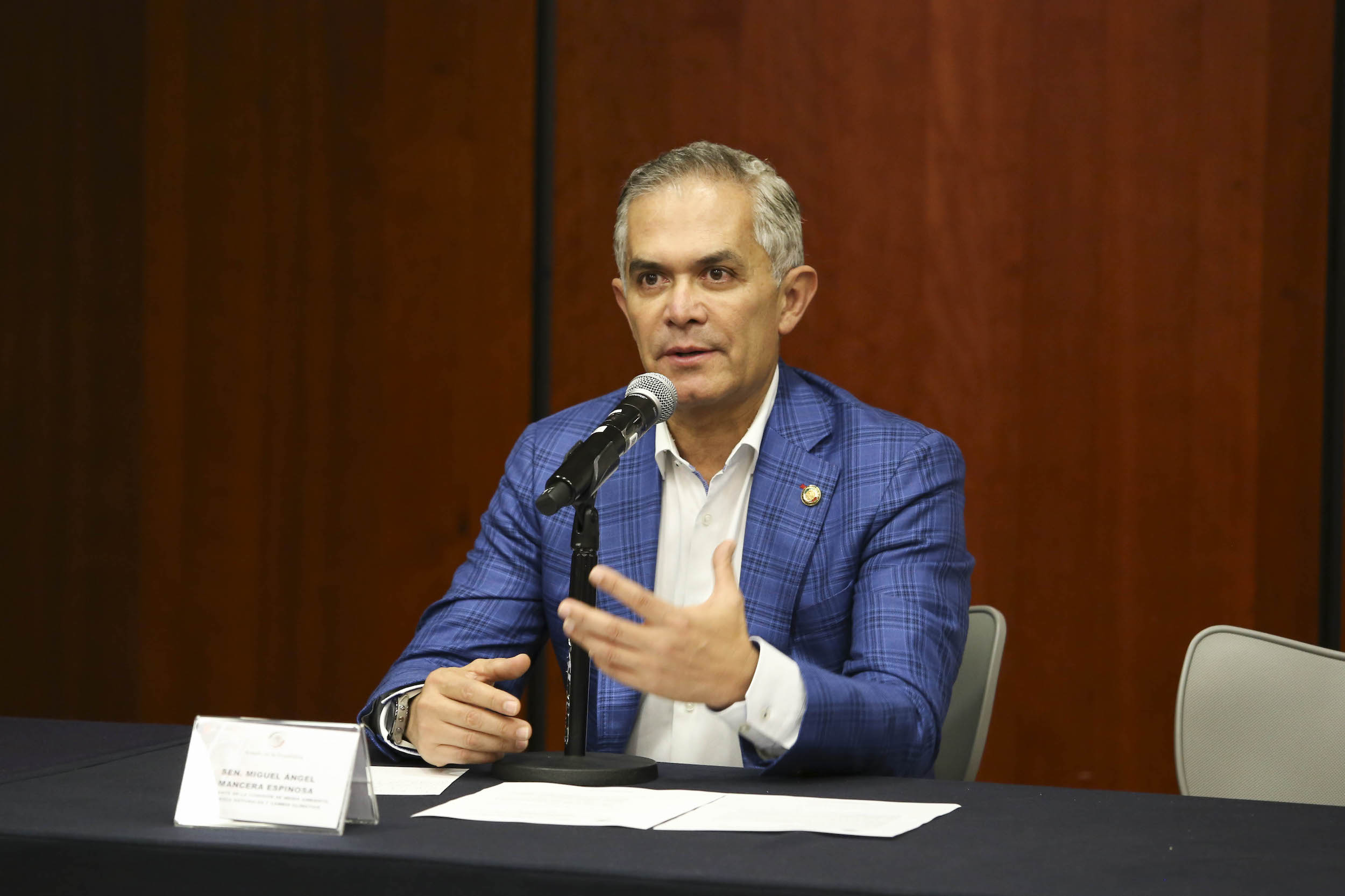 Reunion de Trabajo de la Comision de Medio Ambiente con Shalanda Baker-