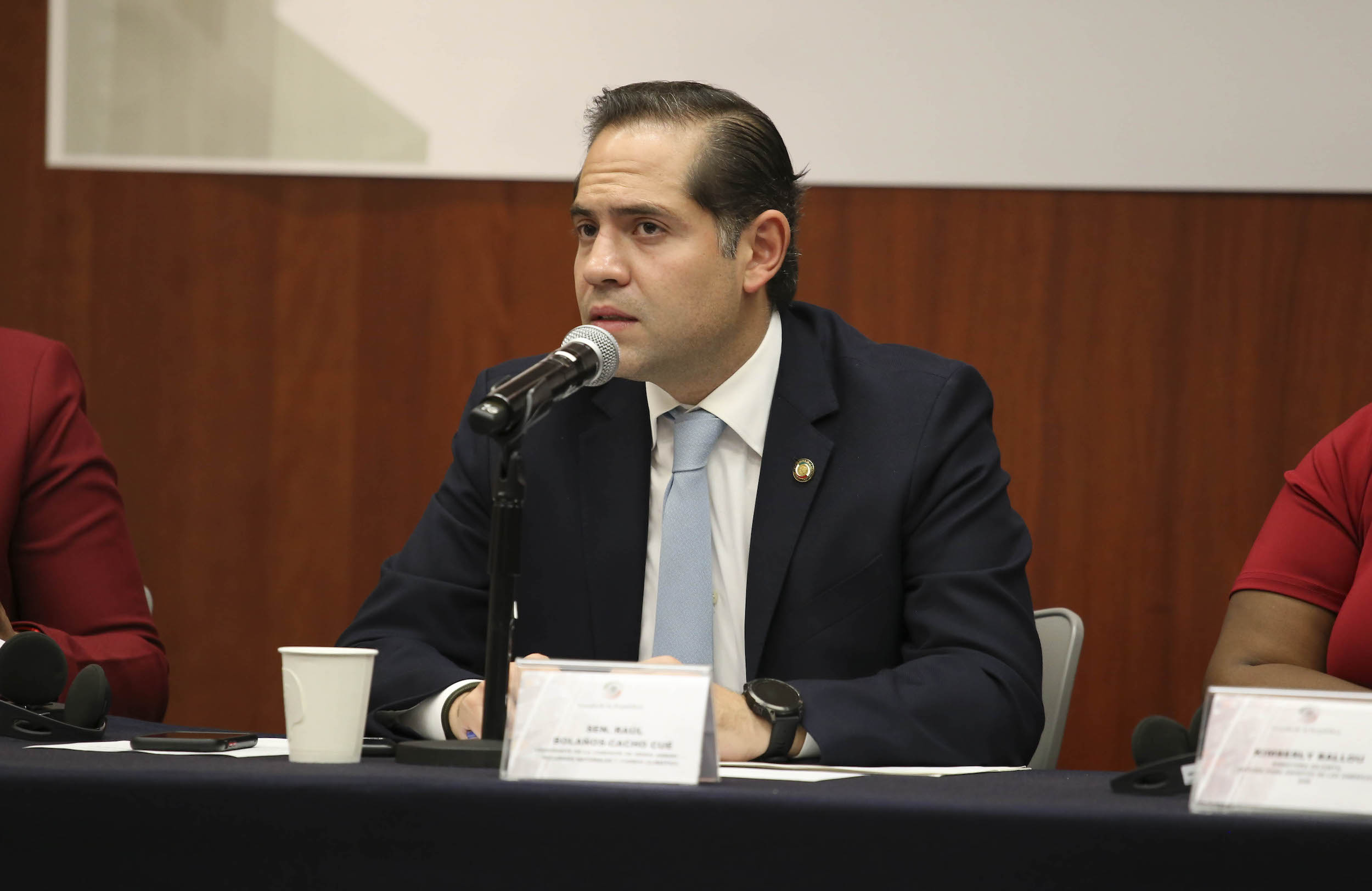 Reunion de Trabajo de la Comision de Medio Ambiente con Shalanda Baker-