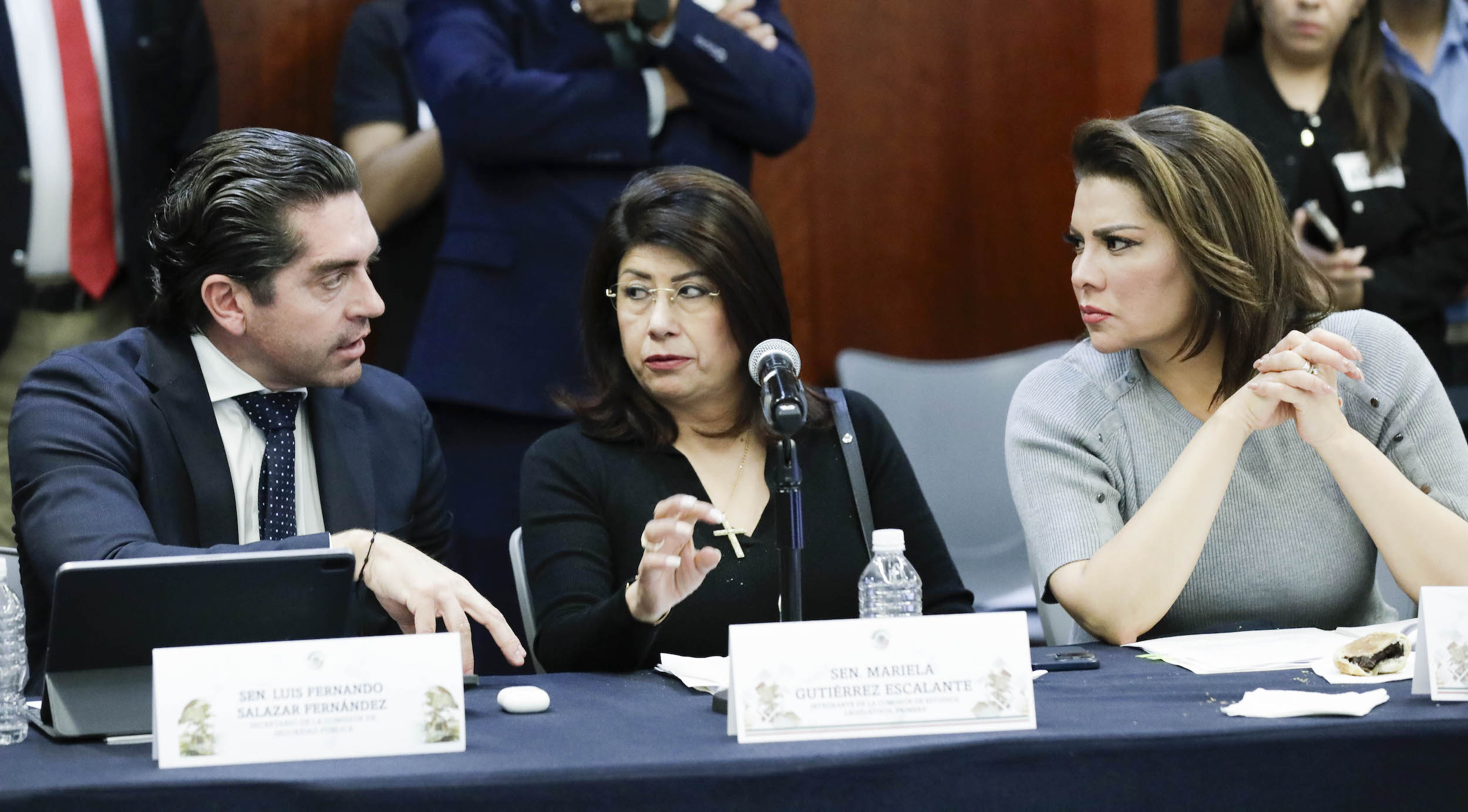Reunioen de las comisiones unidas de Puntos Constitucionales Seguridad Pueblica y Estudios Legislativos Primera-