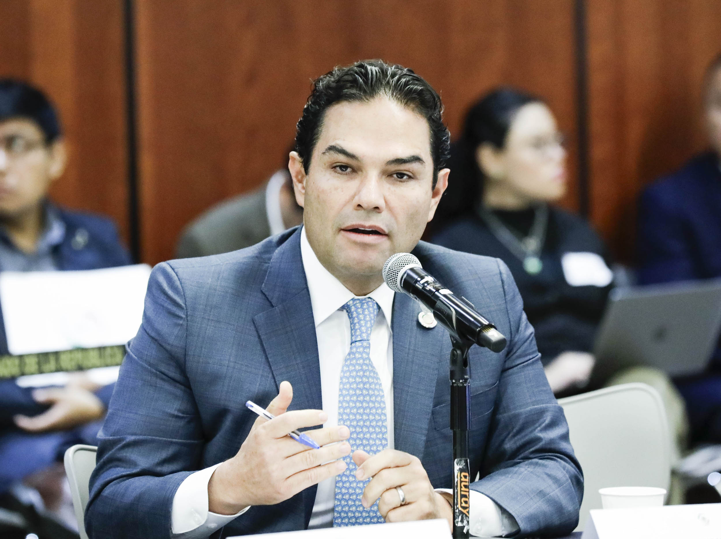 Reunioen de las comisiones unidas de Puntos Constitucionales Seguridad Pueblica y Estudios Legislativos Primera-