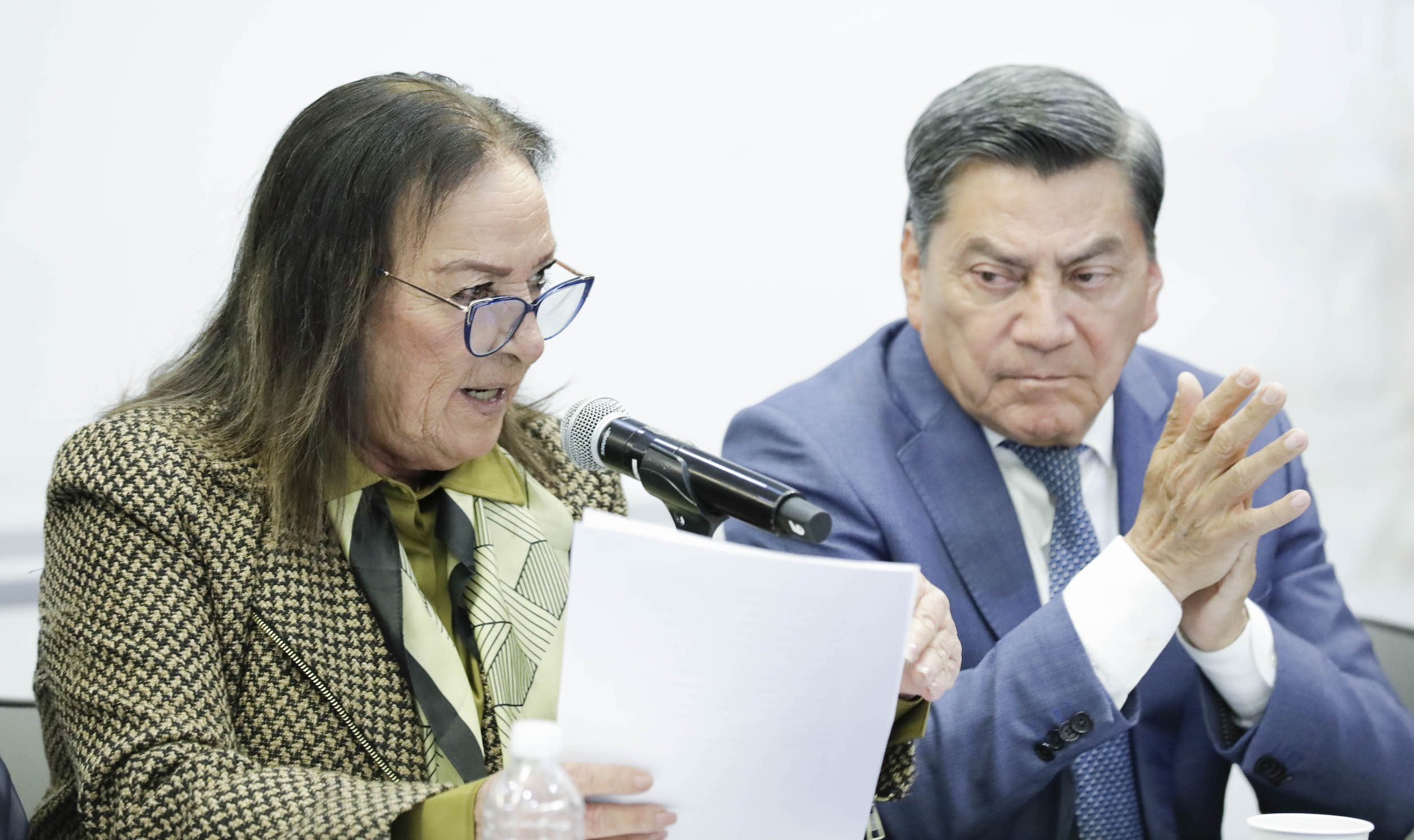 Reunioen de las comisiones unidas de Puntos Constitucionales Seguridad Pueblica y Estudios Legislativos Primera-