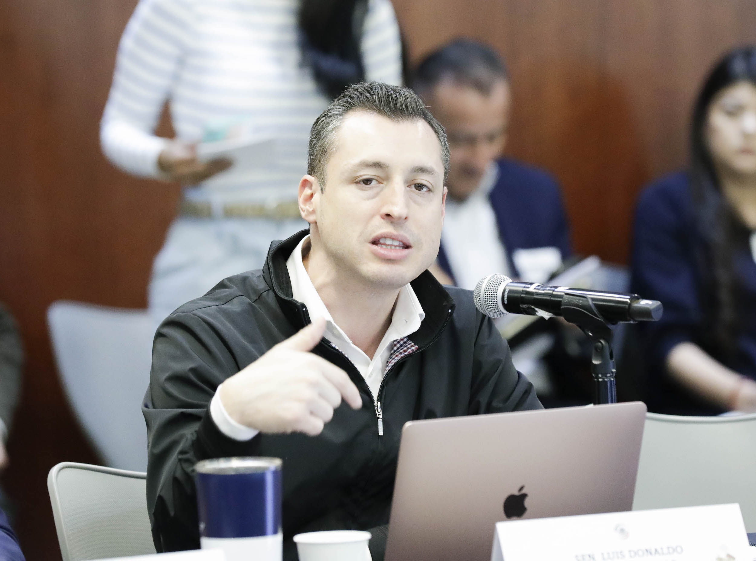 Reunioen de las comisiones unidas de Puntos Constitucionales Seguridad Pueblica y Estudios Legislativos Primera-