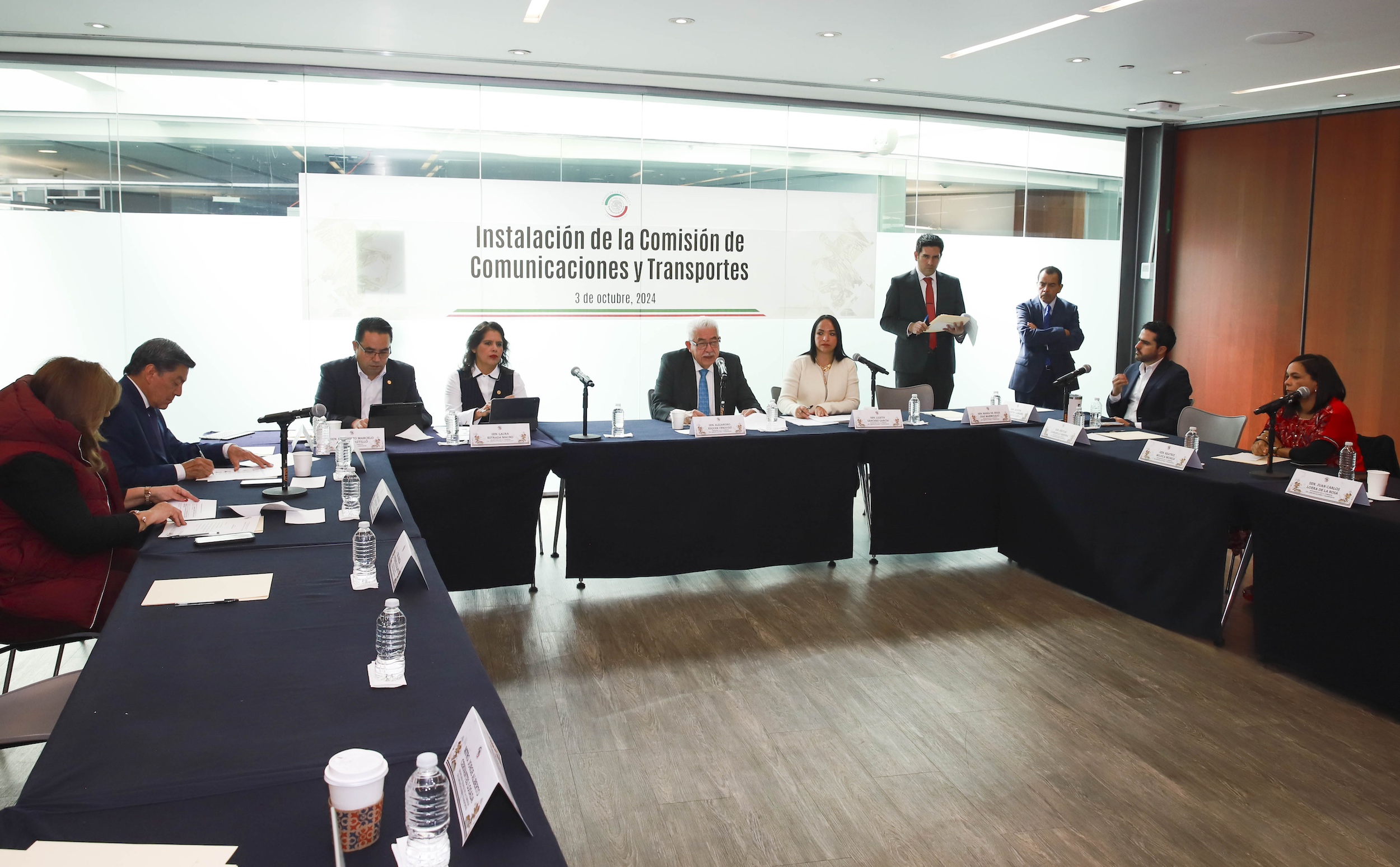 Comision Comunicaciones y trasportes sen Alejandro Esquer Verdugo-