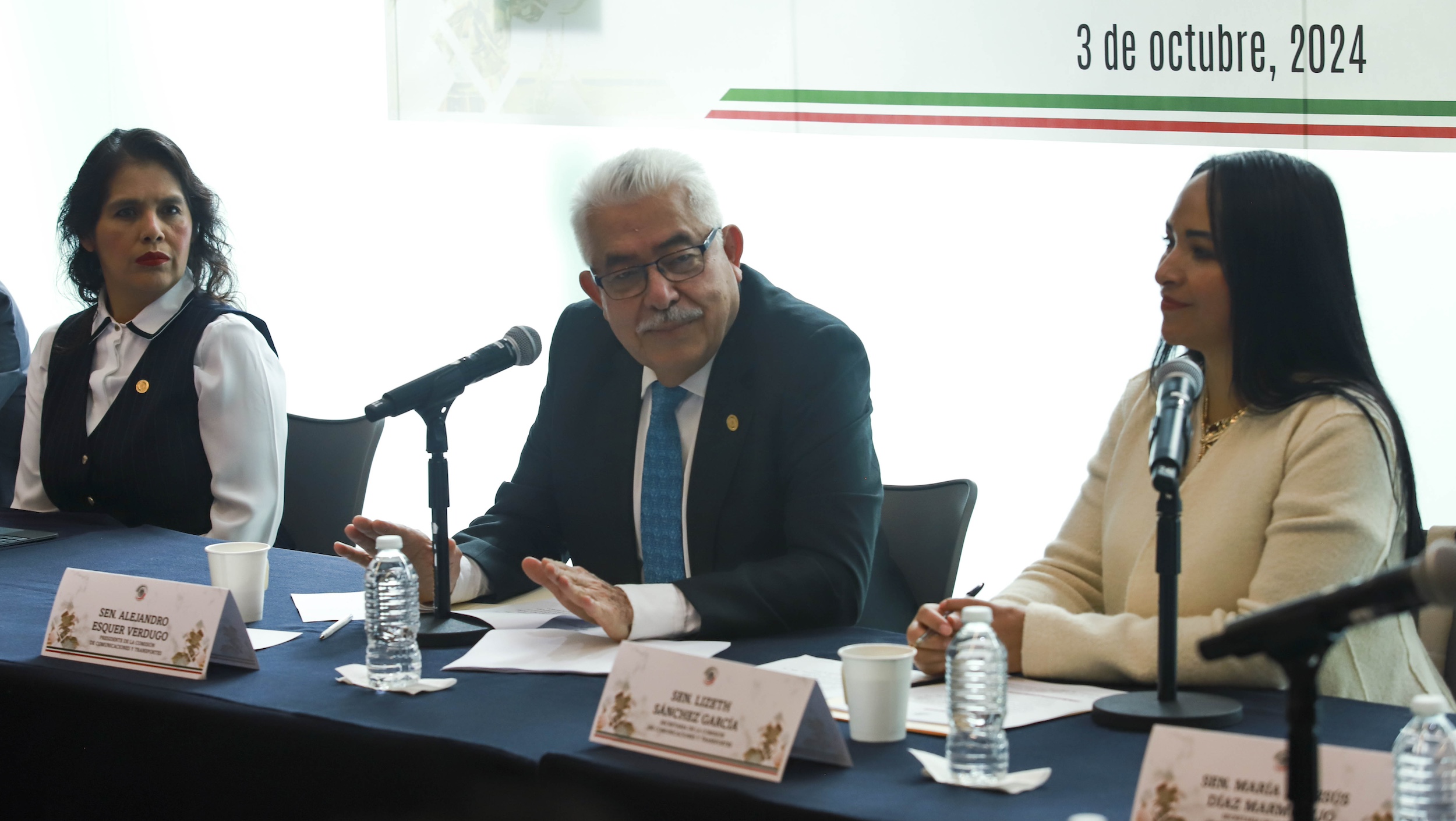 Comision Comunicaciones y trasportes sen Alejandro Esquer Verdugo-