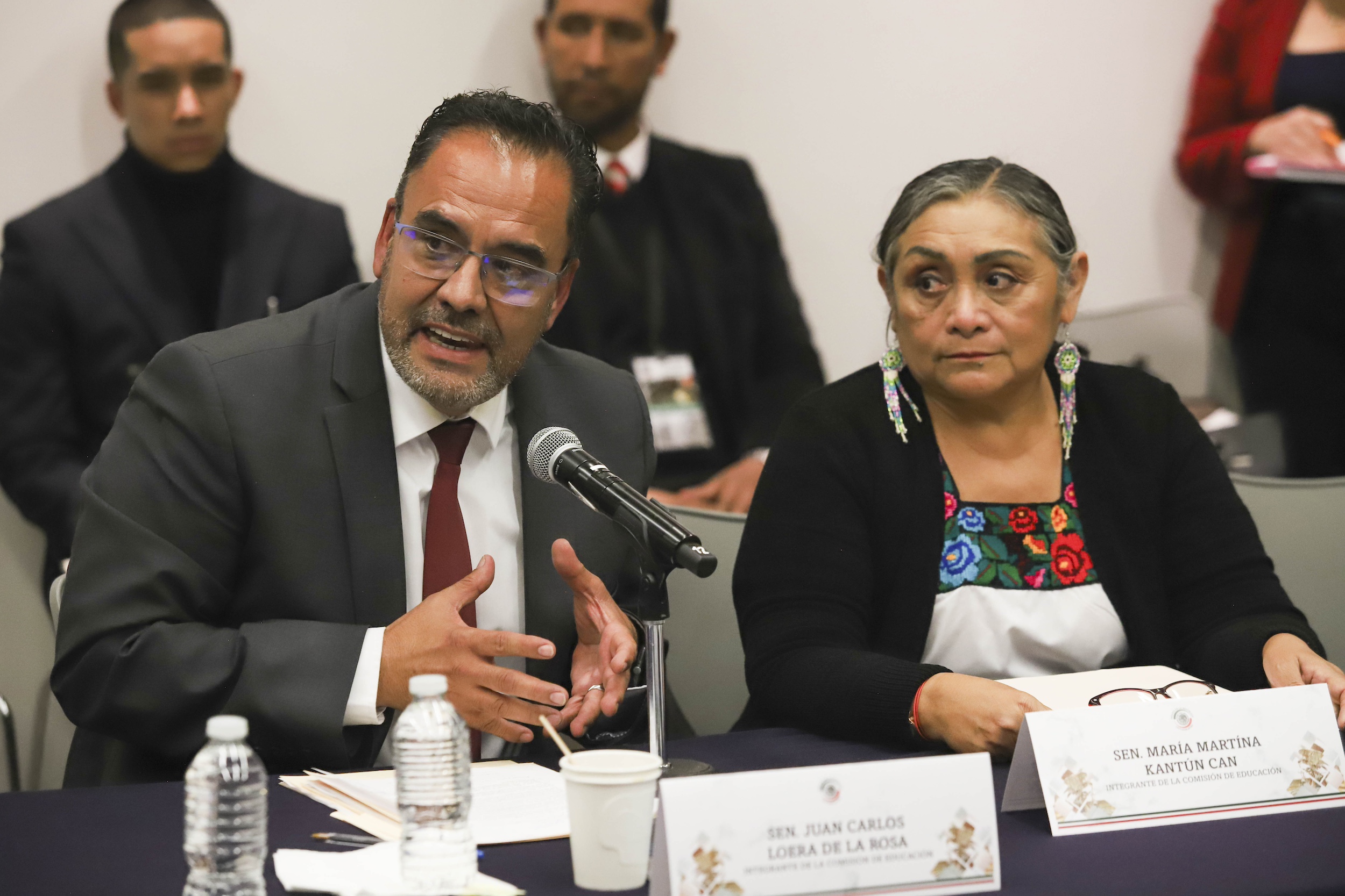 Instalacion de la Comision De Educacion  Sen Raul Moron Orozco -