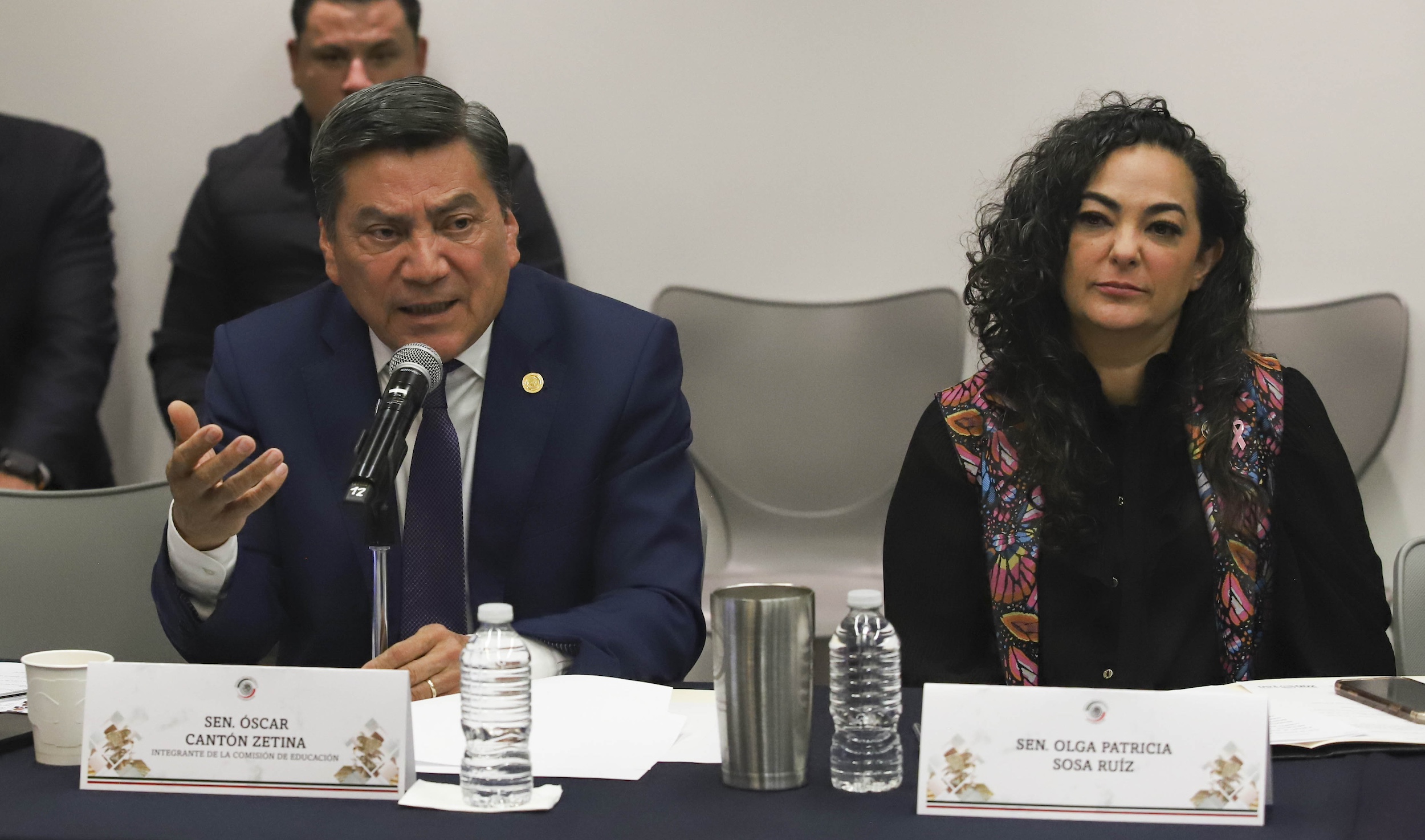 Instalacion de la Comision De Educacion  Sen Raul Moron Orozco -