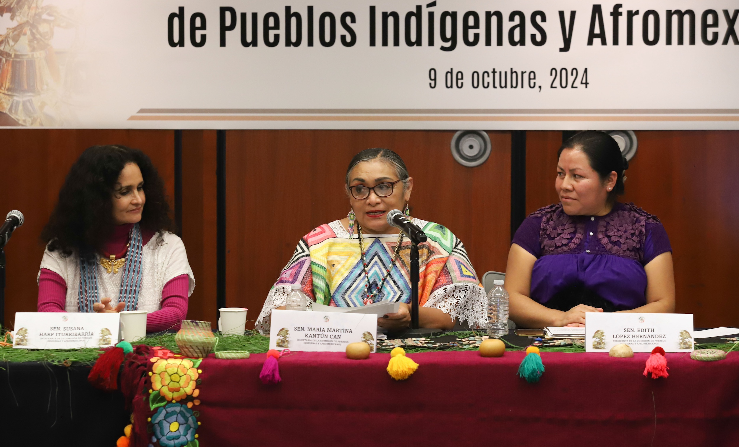 Instalacion de la Comision de Pueblos Indigenas y Afroamericanos-