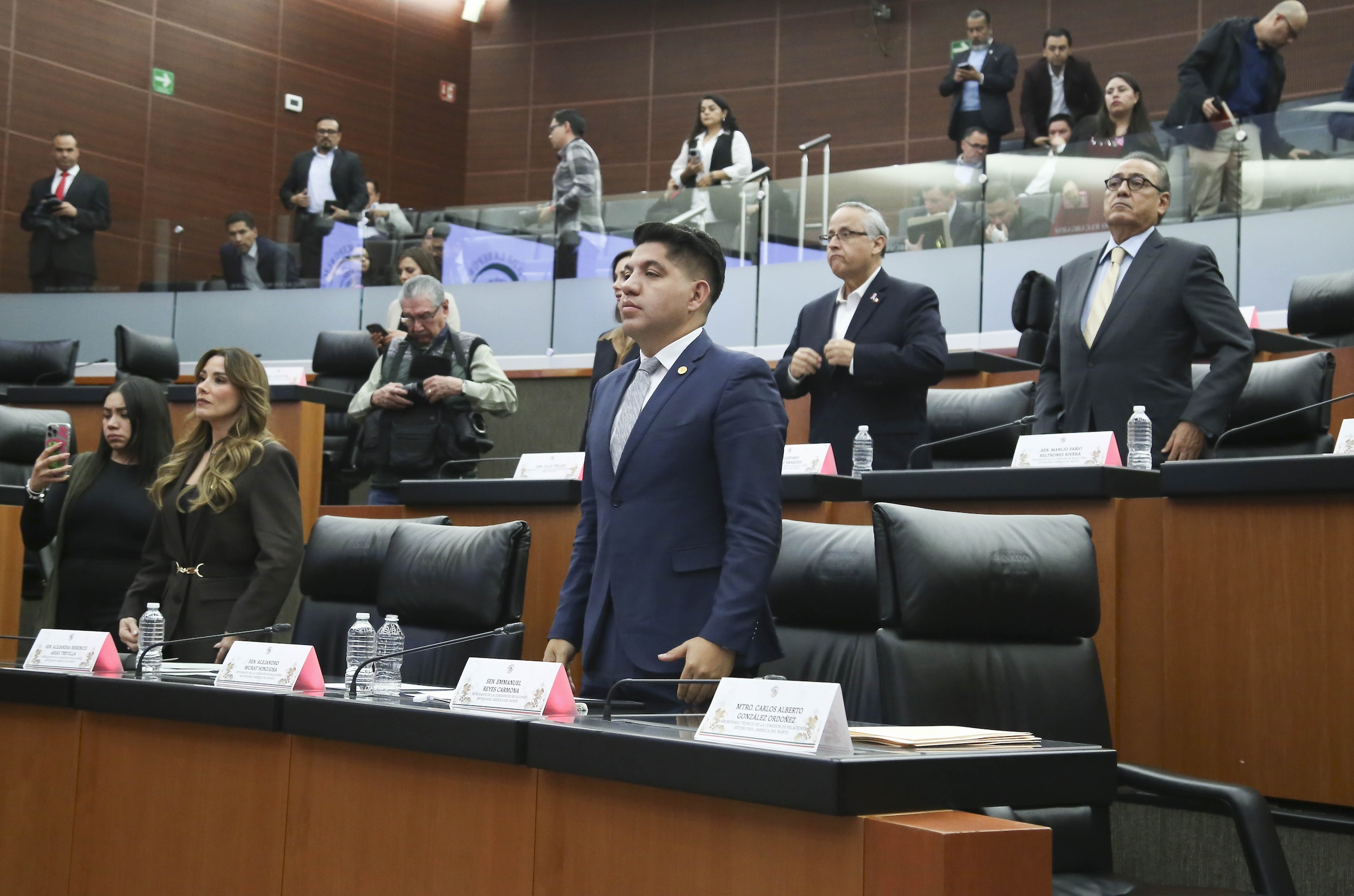 Instalacion Comision Relaciones Exteriores America del Norte-