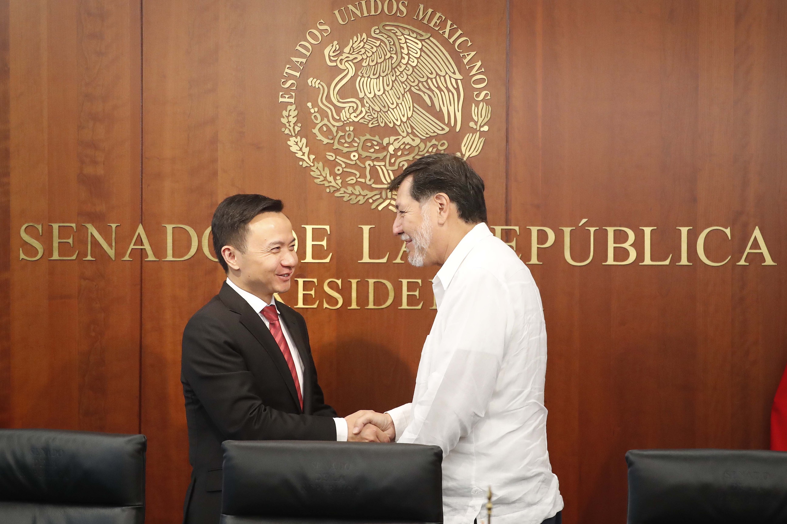 Reunion Sen Gerardo Fernandez NoronZa China