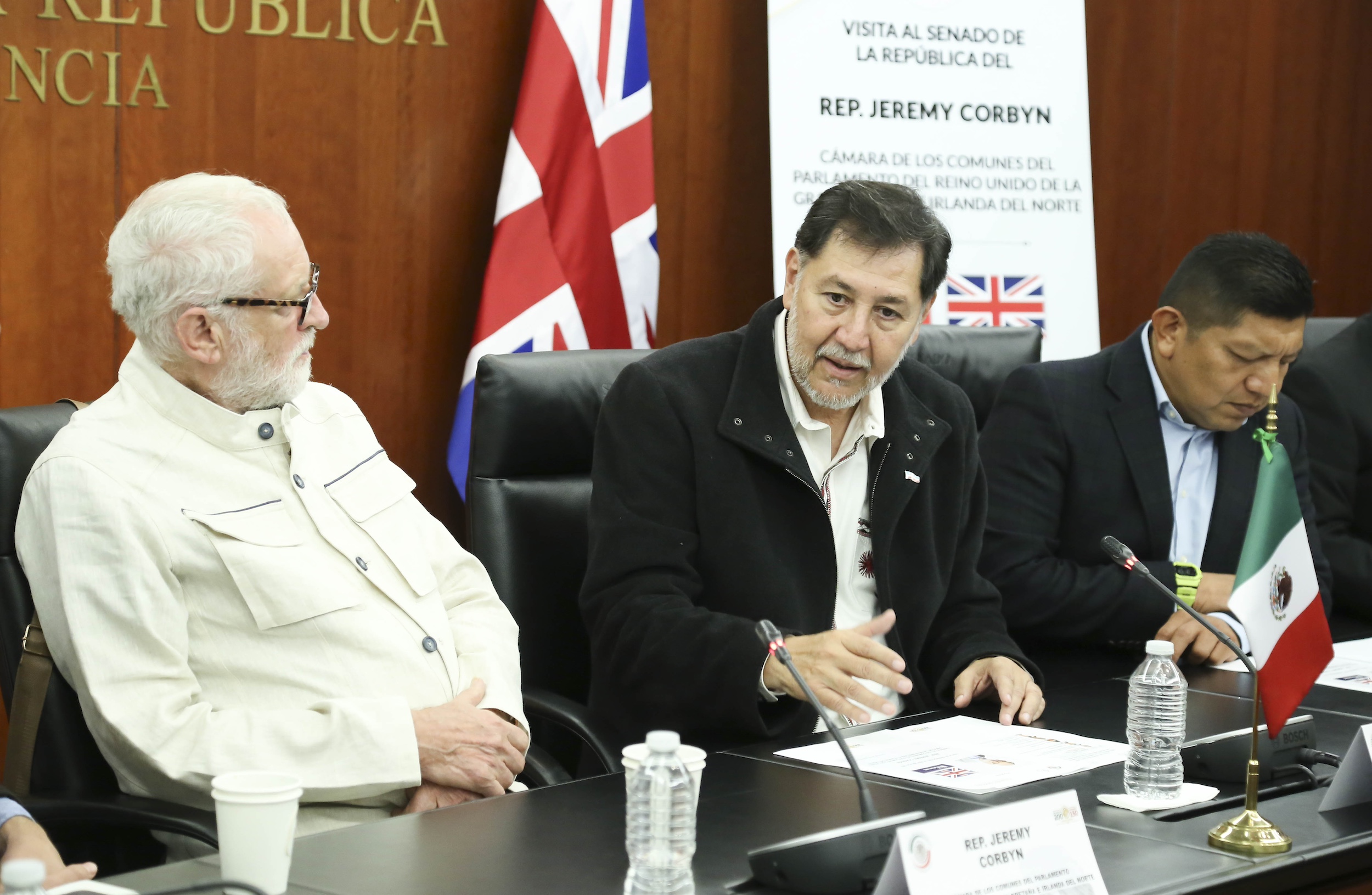 Visita del Rep Jeremy Corbyn Reino Unido-