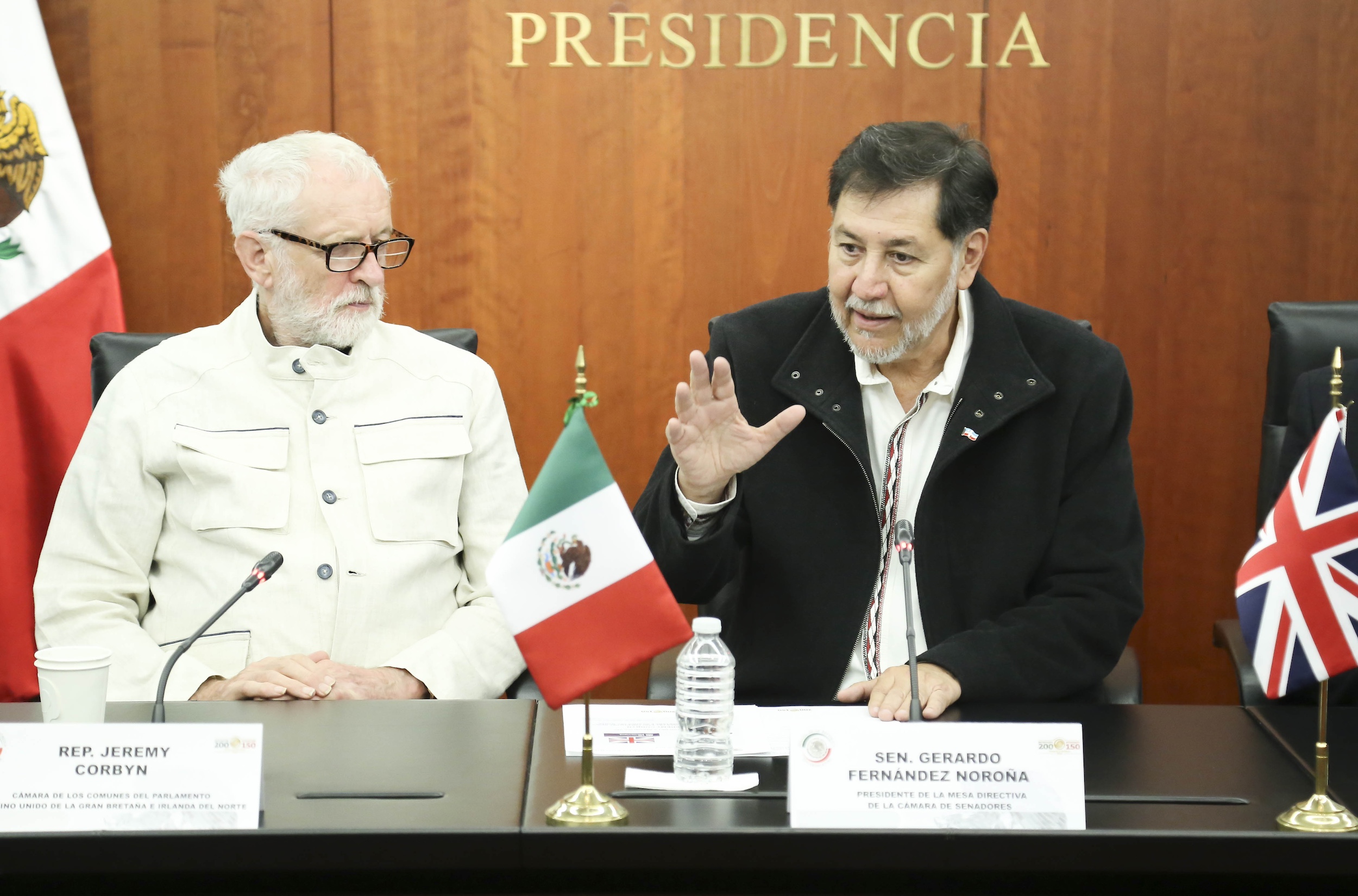 Visita del Rep Jeremy Corbyn Reino Unido-