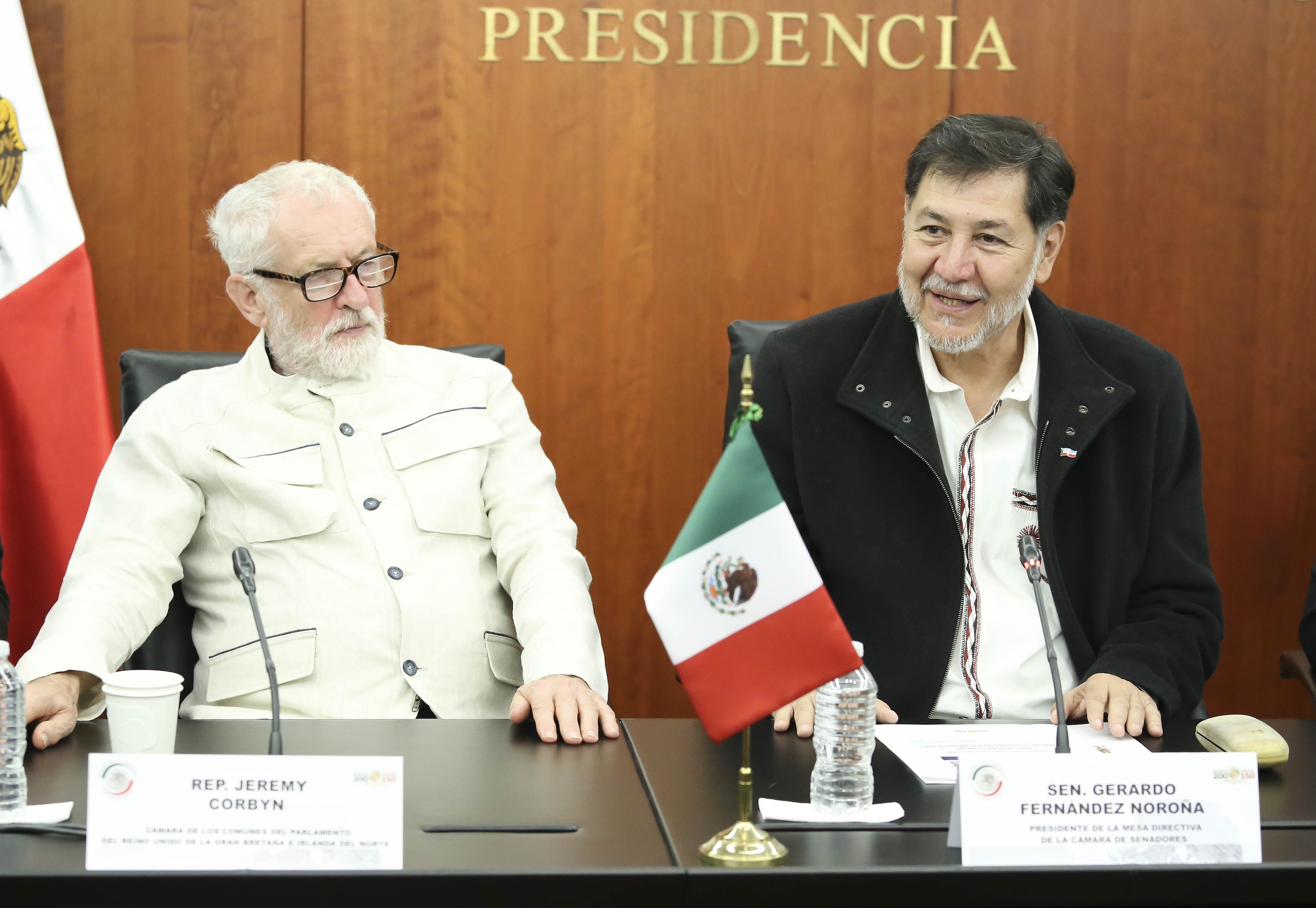 Visita del Rep Jeremy Corbyn Reino Unido-