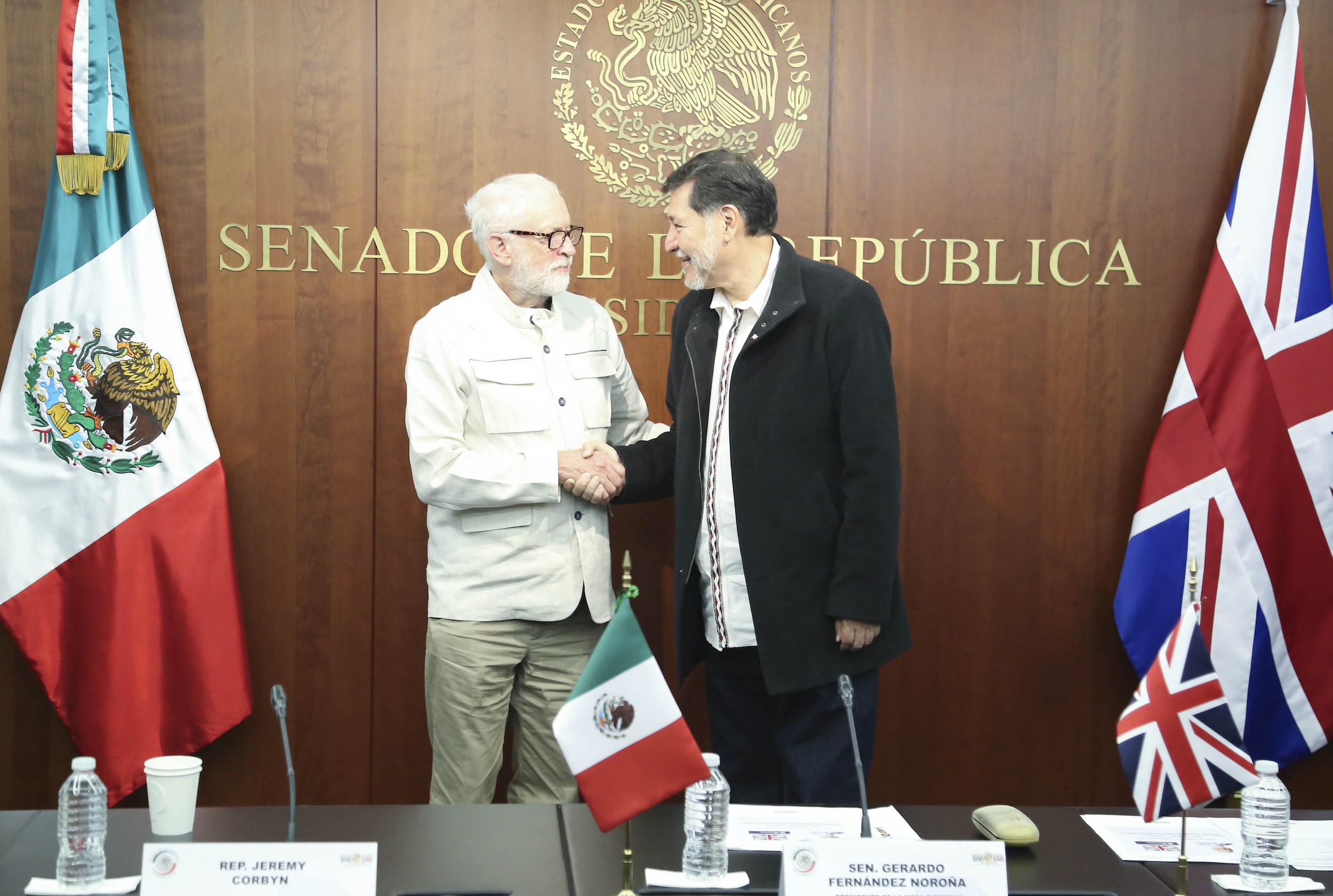 Visita del Rep Jeremy Corbyn Reino Unido-