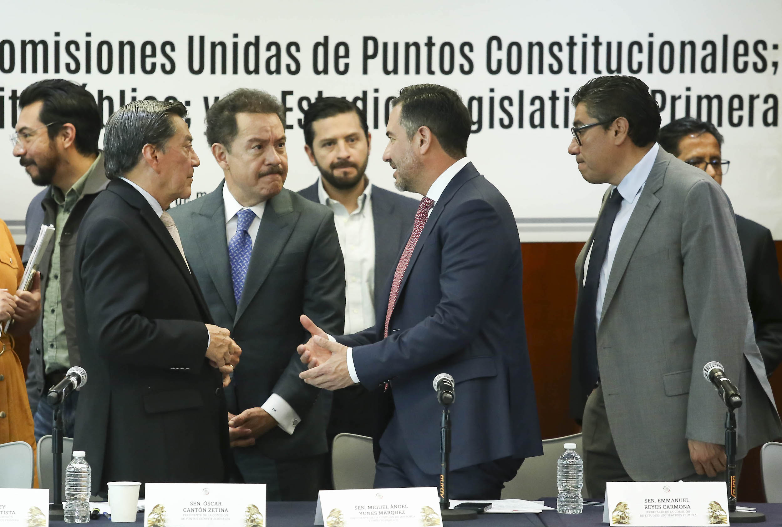 Comisiones Unidas Puntos Constitucionales Hacienda y Estudios Legislativos Primera-