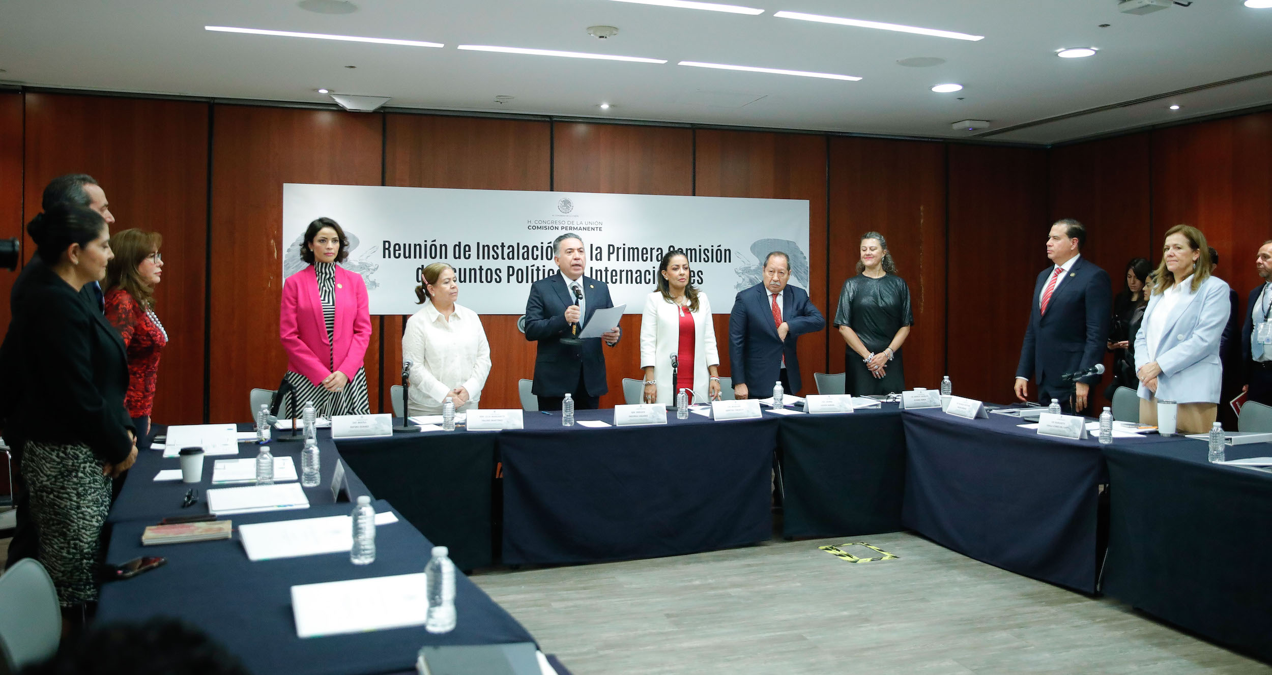 Reunión de Instalación de la Primera Comisión Asuntos Políticos e Internacionales