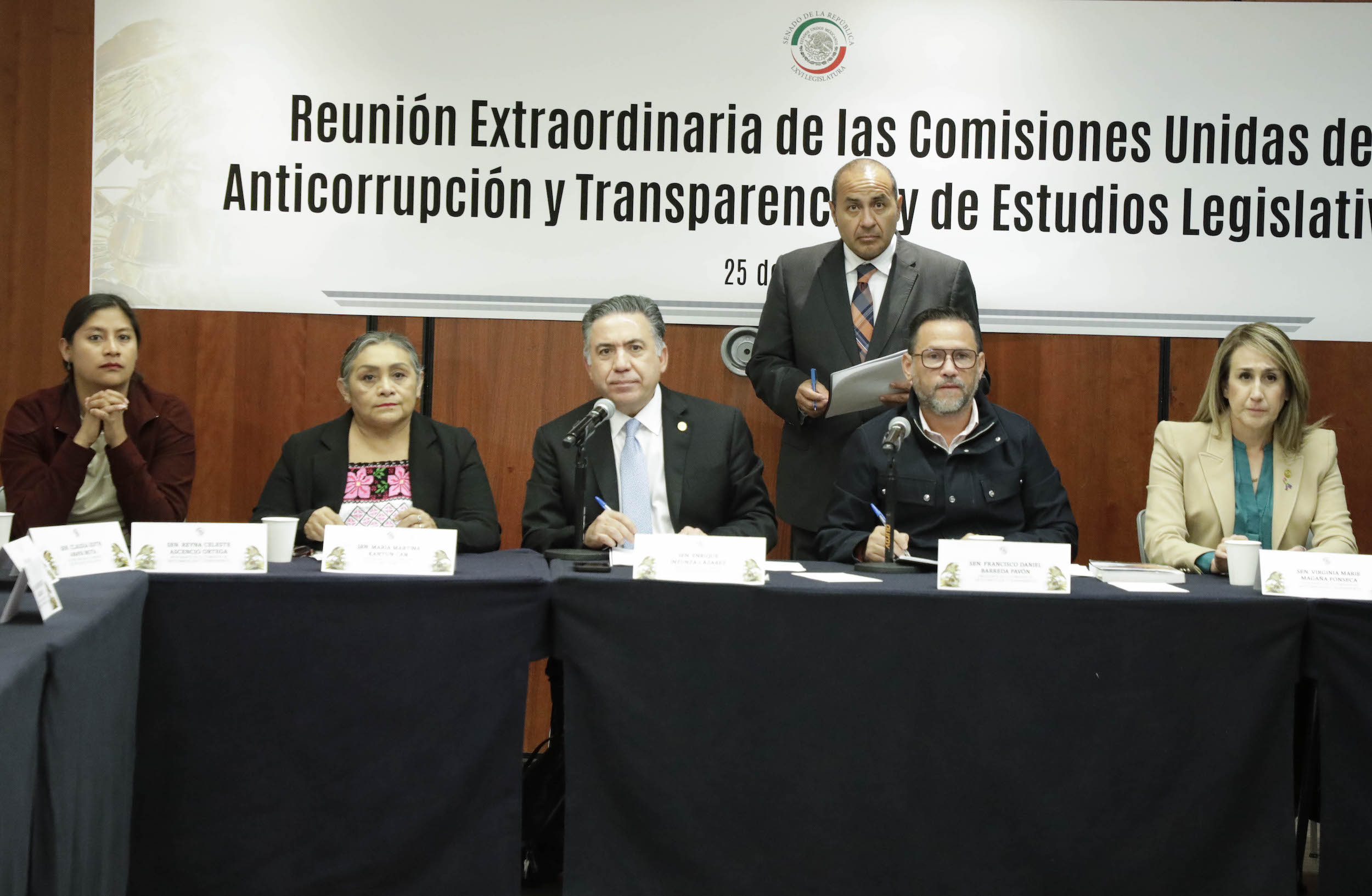 Comisiones Anticorrupcion y Transparencia y de Estudios Legislativos-