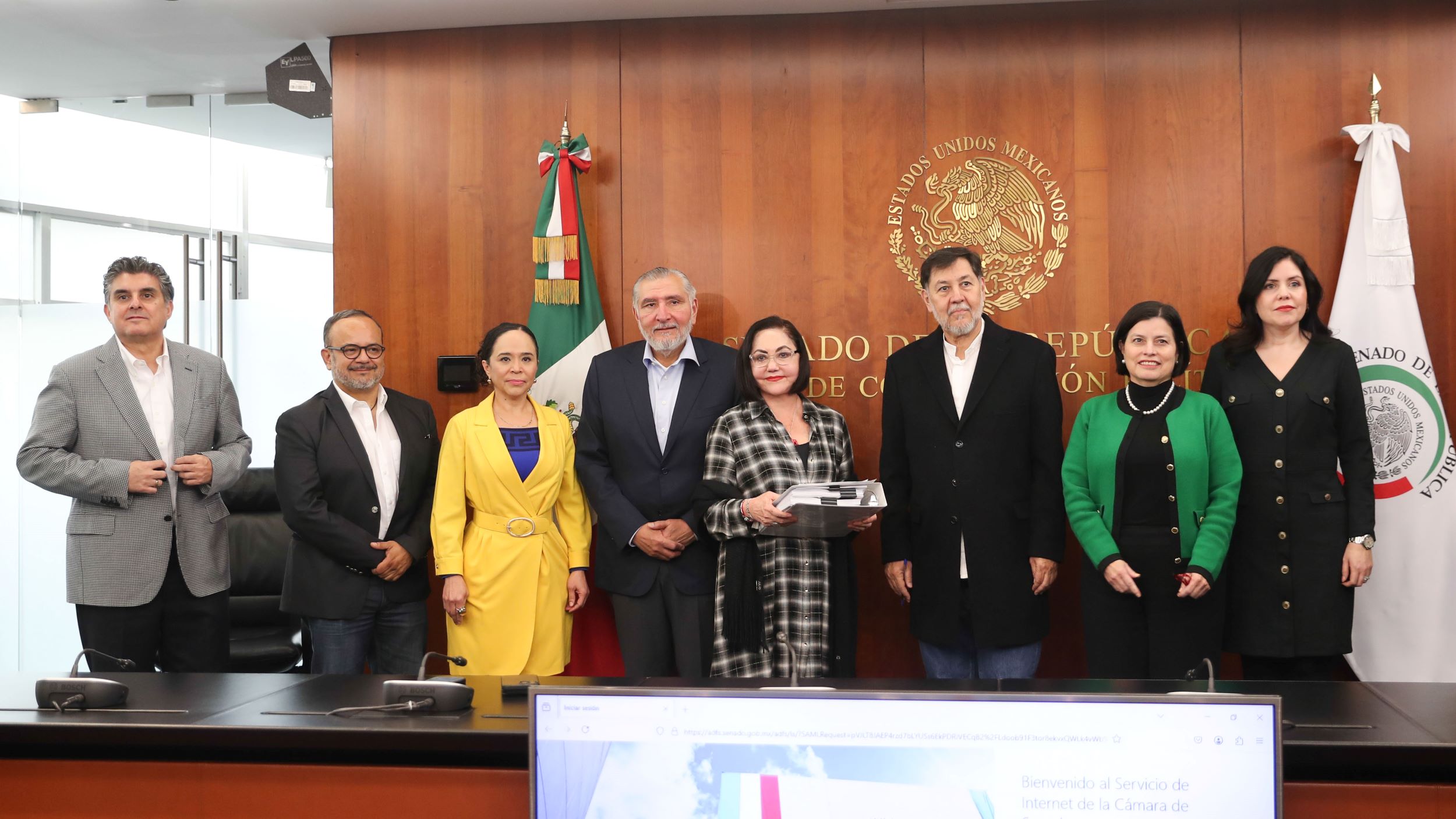 Entrega listas PJ-