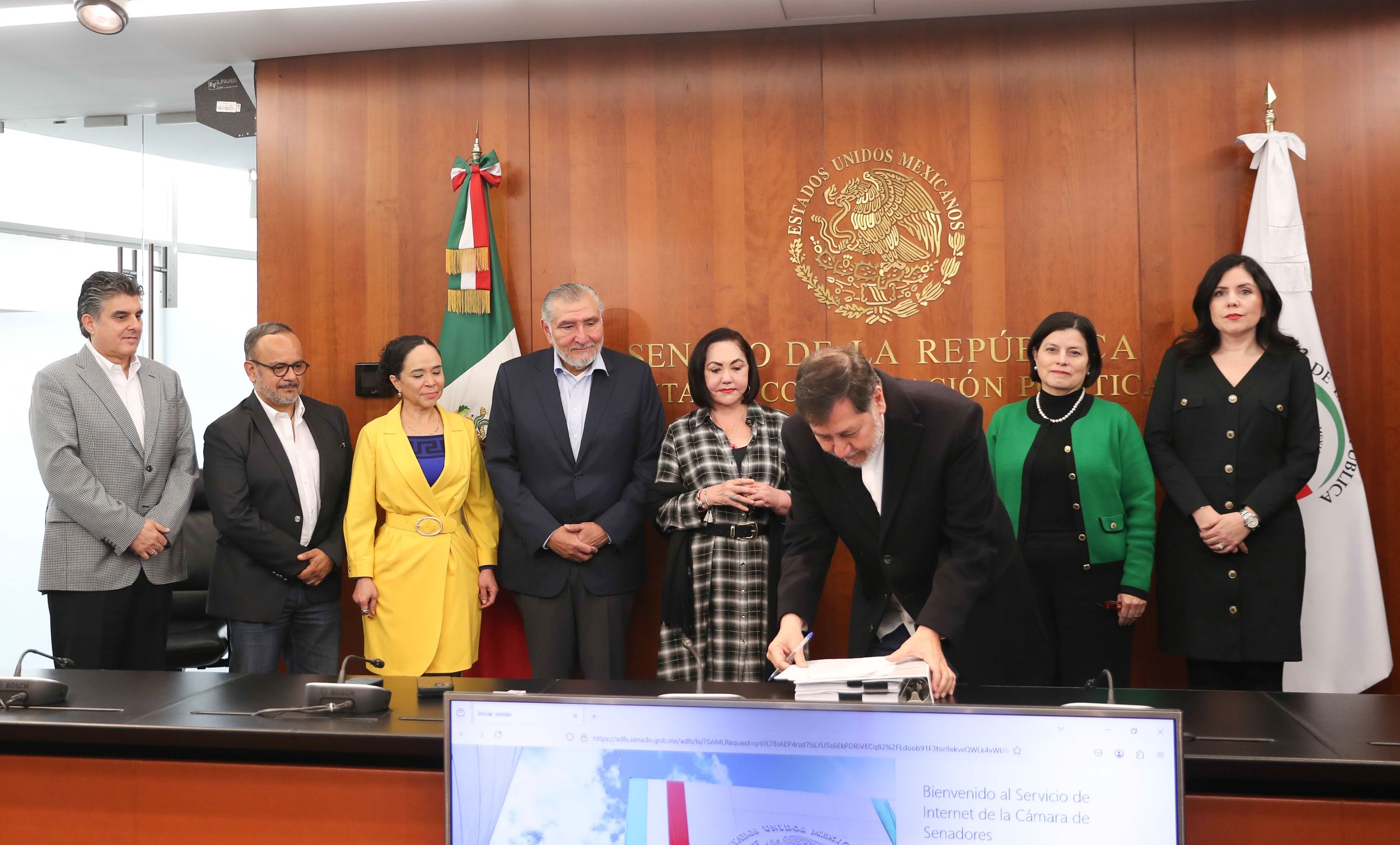 Entrega listas PJ-