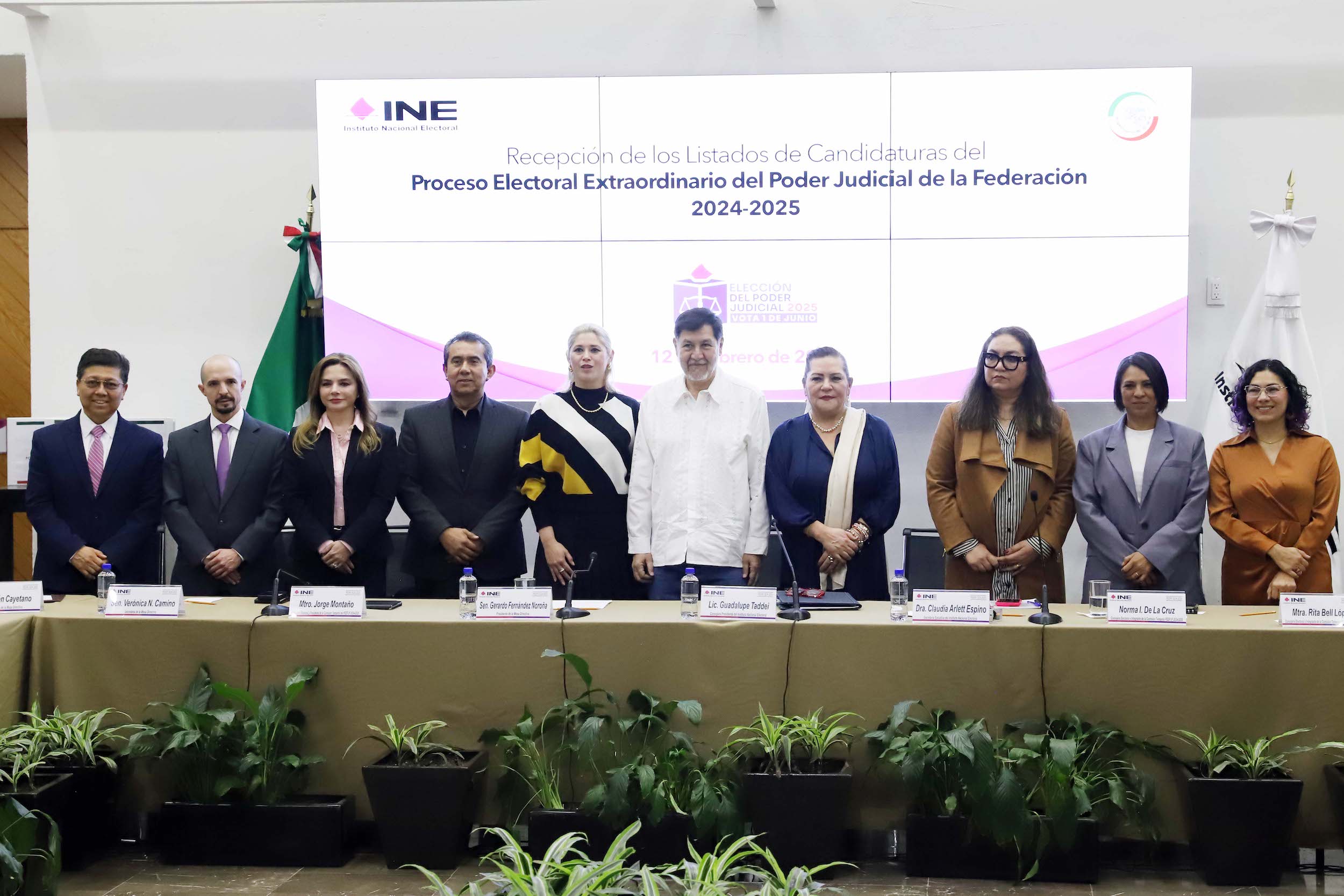 Recepcion de Listados