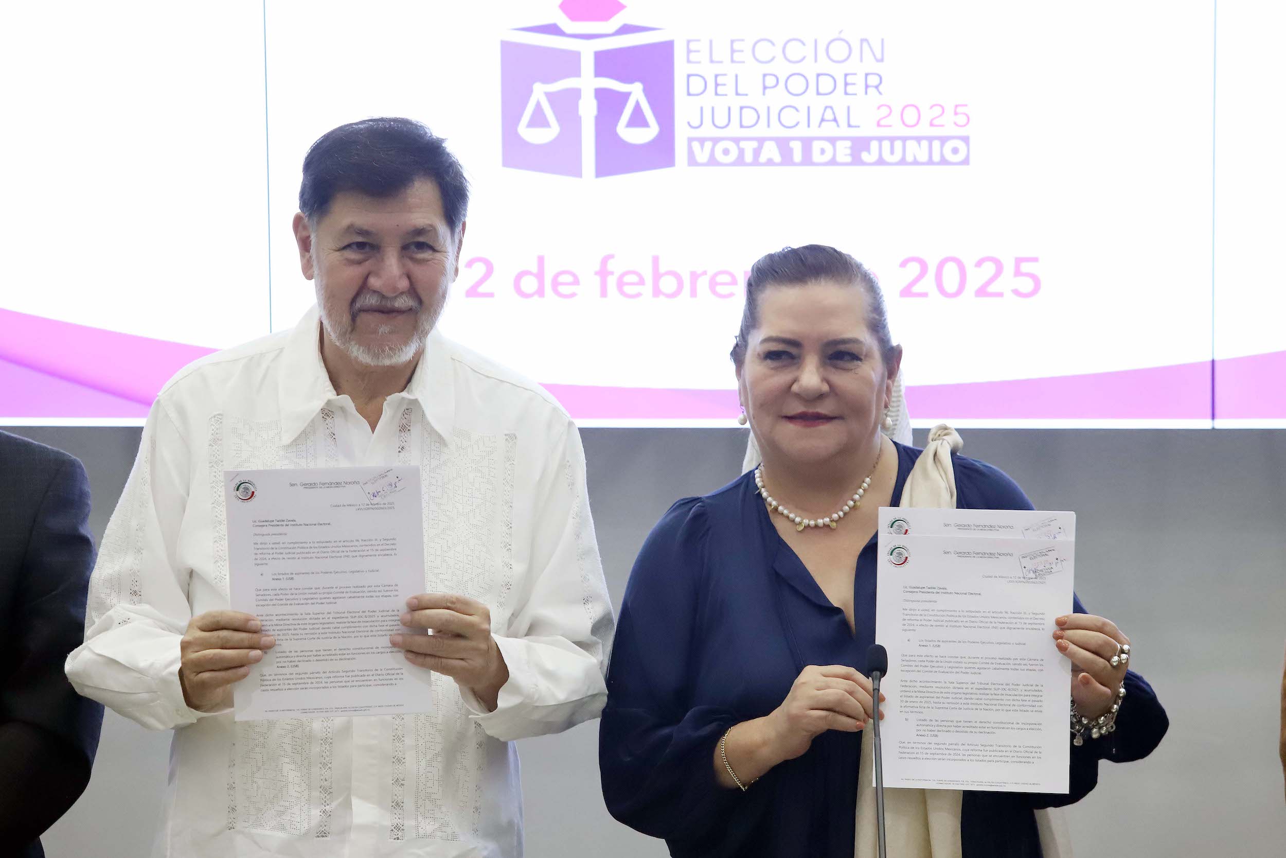 Recepcion de Listados